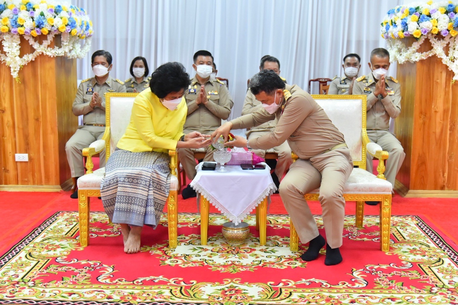 ???130 ปี กระทรวงมหาดไทย ? ฉะเชิงเทรา :แม่น้ำบางปะกงแหล่งชีวิต พระศักดิ์สิทธิ์หลวงพ่อโสธร พระยาศรีสุนทรปราชญ์ภาษาไทย เขาอ่างฤาไนป่าสมบูรณ์ ? ? ????พช. ฉะเชิงเทรา ร่วมพิธีทำบุญทักษิณานุประทาน เพื่อถวายอุทิศแด่พระธรรมมังคลาจารย์ อดีตเจ้าอาวาสวัดโสธรวราราม วรวิหาร และอดีตที่ปรึกษาเจ้าคณะภาค 12 พิธีบวงสรวงสิ่งศักดิ์สิทธิ์ พิธีถวายเทียนพรรษามหามงคลเพื่อแผ่นดิน ปี 2565 พิธียกช่อฟ้าอาคารพิพิธภัณฑ์และหอสมุด และพิธีหล่อรูปเหมือนพระธรรมมังคลาจารย์ วิ. (ประยงค์ ปิยวณฺโณ)