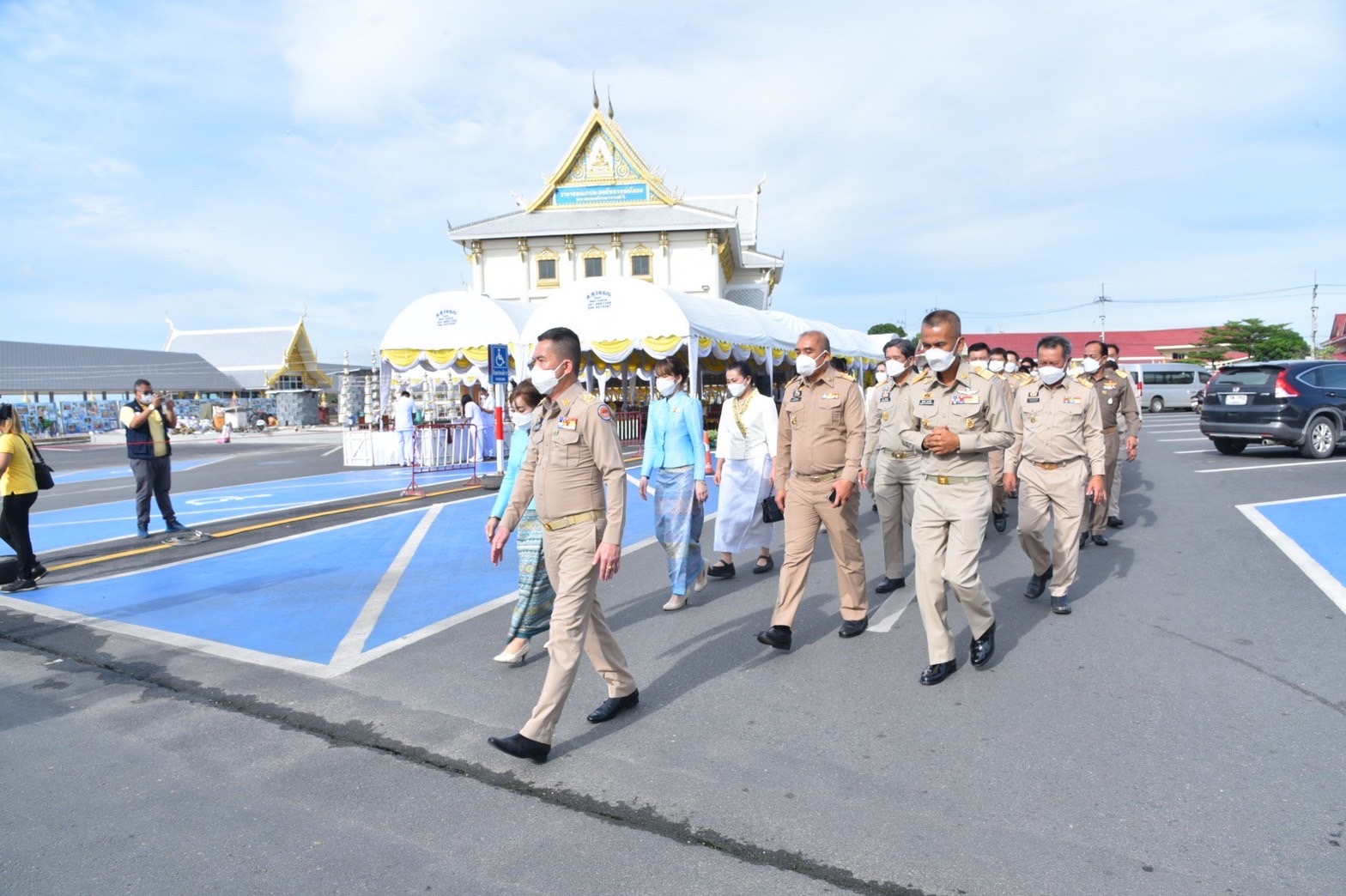 ???130 ปี กระทรวงมหาดไทย ? ฉะเชิงเทรา :แม่น้ำบางปะกงแหล่งชีวิต พระศักดิ์สิทธิ์หลวงพ่อโสธร พระยาศรีสุนทรปราชญ์ภาษาไทย เขาอ่างฤาไนป่าสมบูรณ์ ? ? ????พช. ฉะเชิงเทรา ร่วมพิธีทำบุญทักษิณานุประทาน เพื่อถวายอุทิศแด่พระธรรมมังคลาจารย์ อดีตเจ้าอาวาสวัดโสธรวราราม วรวิหาร และอดีตที่ปรึกษาเจ้าคณะภาค 12 พิธีบวงสรวงสิ่งศักดิ์สิทธิ์ พิธีถวายเทียนพรรษามหามงคลเพื่อแผ่นดิน ปี 2565 พิธียกช่อฟ้าอาคารพิพิธภัณฑ์และหอสมุด และพิธีหล่อรูปเหมือนพระธรรมมังคลาจารย์ วิ. (ประยงค์ ปิยวณฺโณ)