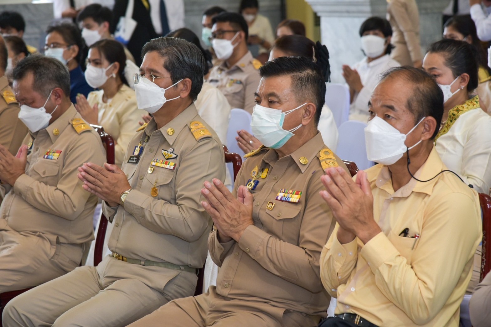 ???130 ปี กระทรวงมหาดไทย ? ฉะเชิงเทรา :แม่น้ำบางปะกงแหล่งชีวิต พระศักดิ์สิทธิ์หลวงพ่อโสธร พระยาศรีสุนทรปราชญ์ภาษาไทย เขาอ่างฤาไนป่าสมบูรณ์ ? ? ????พช. ฉะเชิงเทรา ร่วมพิธีทำบุญทักษิณานุประทาน เพื่อถวายอุทิศแด่พระธรรมมังคลาจารย์ อดีตเจ้าอาวาสวัดโสธรวราราม วรวิหาร และอดีตที่ปรึกษาเจ้าคณะภาค 12 พิธีบวงสรวงสิ่งศักดิ์สิทธิ์ พิธีถวายเทียนพรรษามหามงคลเพื่อแผ่นดิน ปี 2565 พิธียกช่อฟ้าอาคารพิพิธภัณฑ์และหอสมุด และพิธีหล่อรูปเหมือนพระธรรมมังคลาจารย์ วิ. (ประยงค์ ปิยวณฺโณ)