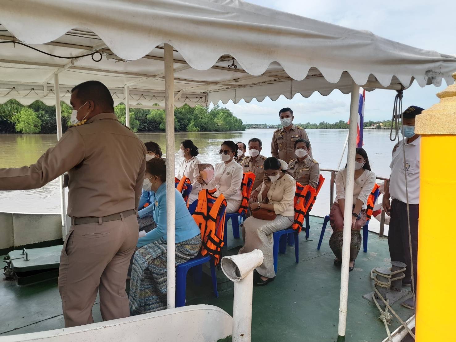 ???130 ปี กระทรวงมหาดไทย ? ฉะเชิงเทรา :แม่น้ำบางปะกงแหล่งชีวิต พระศักดิ์สิทธิ์หลวงพ่อโสธร พระยาศรีสุนทรปราชญ์ภาษาไทย เขาอ่างฤาไนป่าสมบูรณ์ ? ? ????พช. ฉะเชิงเทรา ร่วมพิธีทำบุญทักษิณานุประทาน เพื่อถวายอุทิศแด่พระธรรมมังคลาจารย์ อดีตเจ้าอาวาสวัดโสธรวราราม วรวิหาร และอดีตที่ปรึกษาเจ้าคณะภาค 12 พิธีบวงสรวงสิ่งศักดิ์สิทธิ์ พิธีถวายเทียนพรรษามหามงคลเพื่อแผ่นดิน ปี 2565 พิธียกช่อฟ้าอาคารพิพิธภัณฑ์และหอสมุด และพิธีหล่อรูปเหมือนพระธรรมมังคลาจารย์ วิ. (ประยงค์ ปิยวณฺโณ)