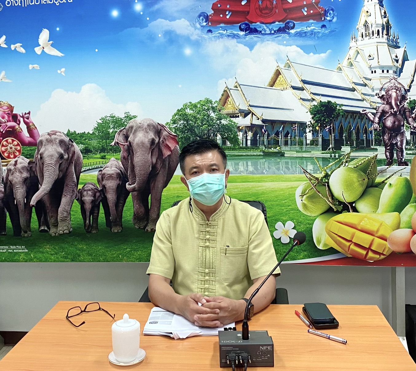 ???130 ปี กระทรวงมหาดไทย ? ฉะเชิงเทรา :แม่น้ำบางปะกงแหล่งชีวิต พระศักดิ์สิทธิ์หลวงพ่อโสธร พระยาศรีสุนทรปราชญ์ภาษาไทย เขาอ่างฤาไนป่าสมบูรณ์ ? ? ??พช.ฉะเชิงเทรา ร่วมประชุมกรมการพัฒนาชุมชนกรมการพัฒนาชุม ครั้งที่ 8/2565 ผ่านระบบวีดีทัศน์ทางไกล (Video Conference)