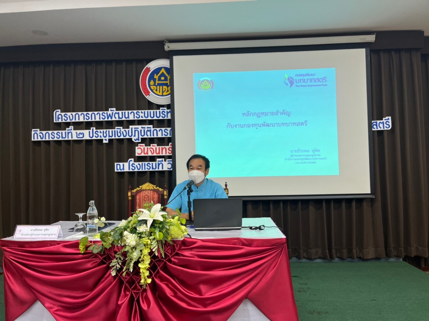 ??? 130 ปี กระทรวงมหาดไทย ? ฉะเชิงเทรา : แม่น้ำบางปะกงแหล่งชีวิต พระศักดิ์สิทธิ์หลวงพ่อโสธร พระยาศรีสุนทรปราชญ์ภาษาไทย เขาอ่างฤาไนป่าสมบูรณ์? ?  **พช.ฉะเชิงเทรา ดำเนินโครงการประชุมเชิงปฏิบัติการการประเมินผลทุนหมุนเวียนกองทุนพัฒนาบทบาทสตรี**