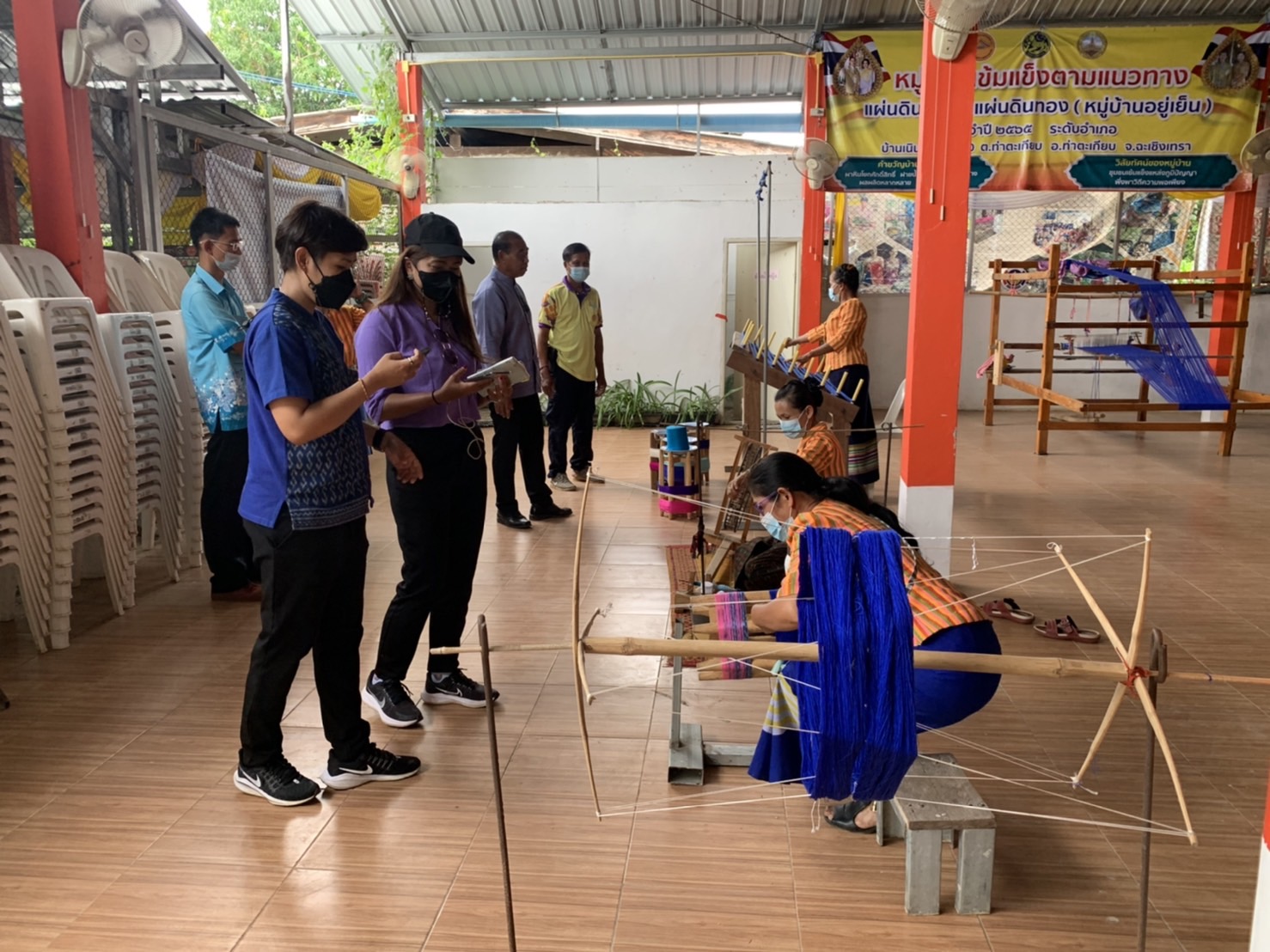 ??พช.ฉะเชิงเทรา ร่วมติดตามการขับเคลื่อนการดำเนินงานหมู่บ้านคนรักษ์ช้าง ภายใต้โครงการพัชรสุธาคชานุรักษ์