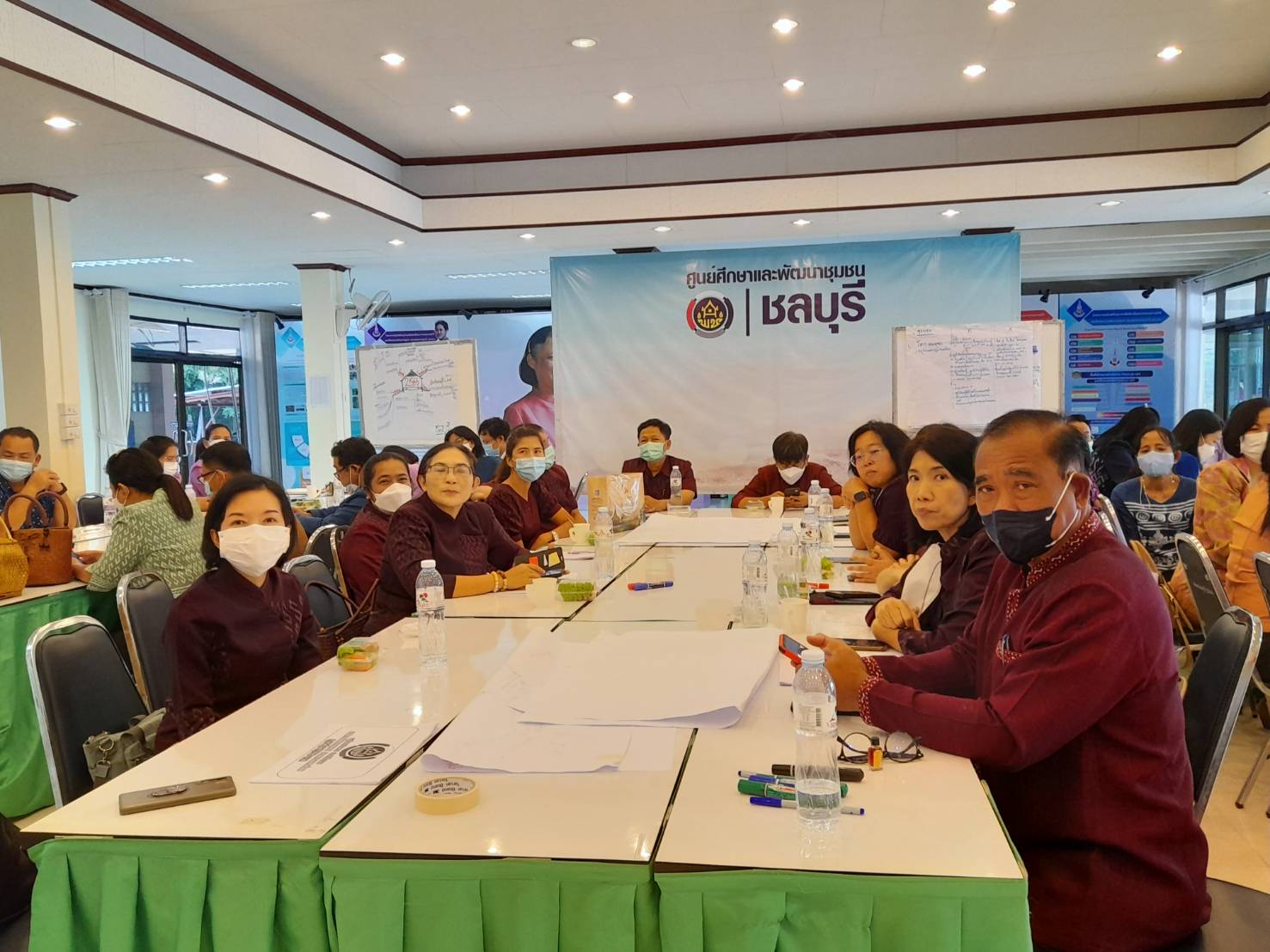 ???130 ปี กระทรวงมหาดไทย ? ฉะเชิงเทรา :แม่น้ำบางปะกงแหล่งชีวิต พระศักดิ์สิทธิ์หลวงพ่อโสธร พระยาศรีสุนทรปราชญ์ภาษาไทย เขาอ่างฤาไนป่าสมบูรณ์ ? ? ???พช. ฉะเชิงเทรา ร่วมทบทวนบทเรียน และวางแผนขับเคลื่อนงานพัฒนาชุมชน ประจำปี พ.ศ. 2566