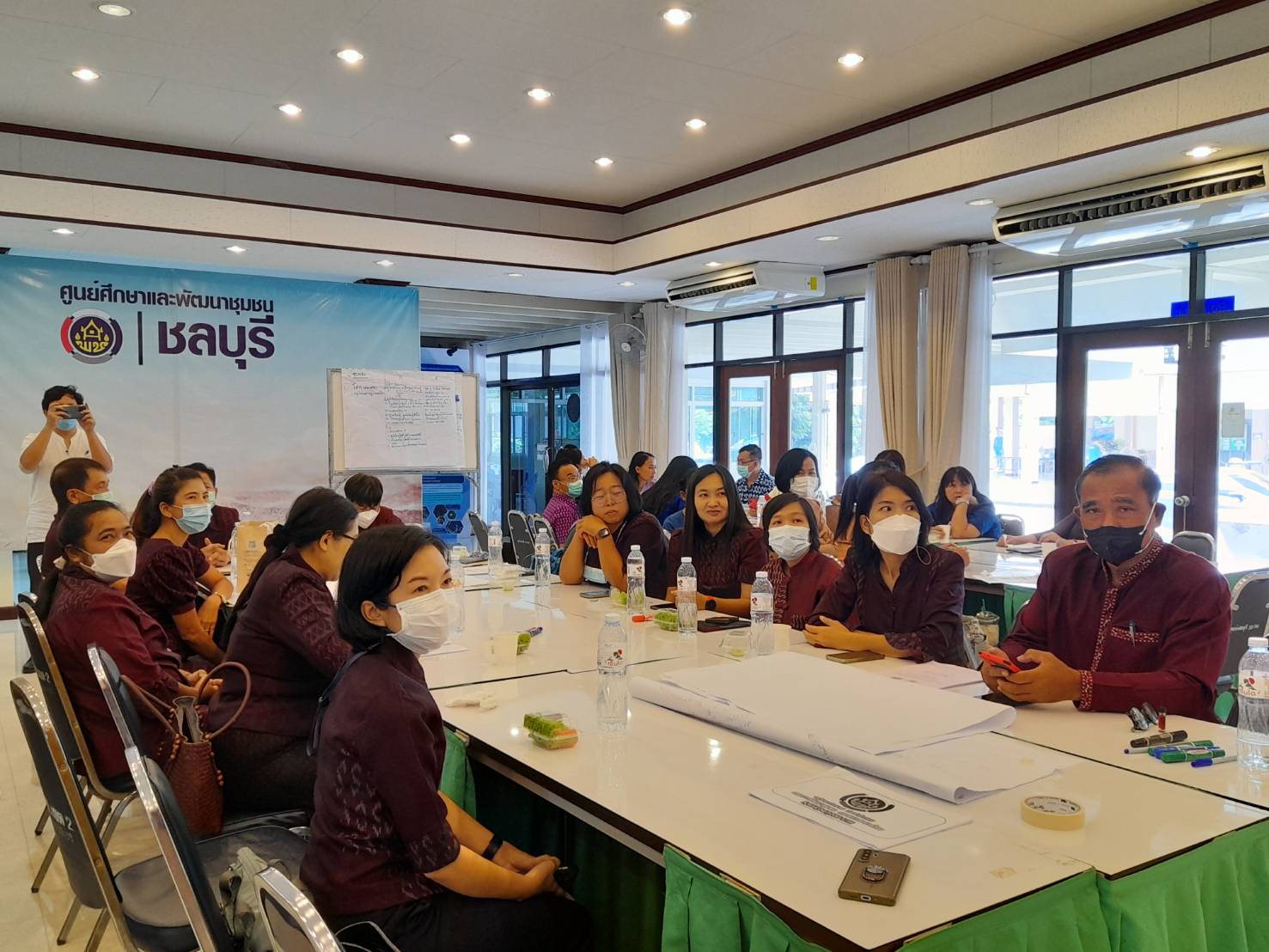 ???130 ปี กระทรวงมหาดไทย ? ฉะเชิงเทรา :แม่น้ำบางปะกงแหล่งชีวิต พระศักดิ์สิทธิ์หลวงพ่อโสธร พระยาศรีสุนทรปราชญ์ภาษาไทย เขาอ่างฤาไนป่าสมบูรณ์ ? ? ???พช. ฉะเชิงเทรา ร่วมทบทวนบทเรียน และวางแผนขับเคลื่อนงานพัฒนาชุมชน ประจำปี พ.ศ. 2566