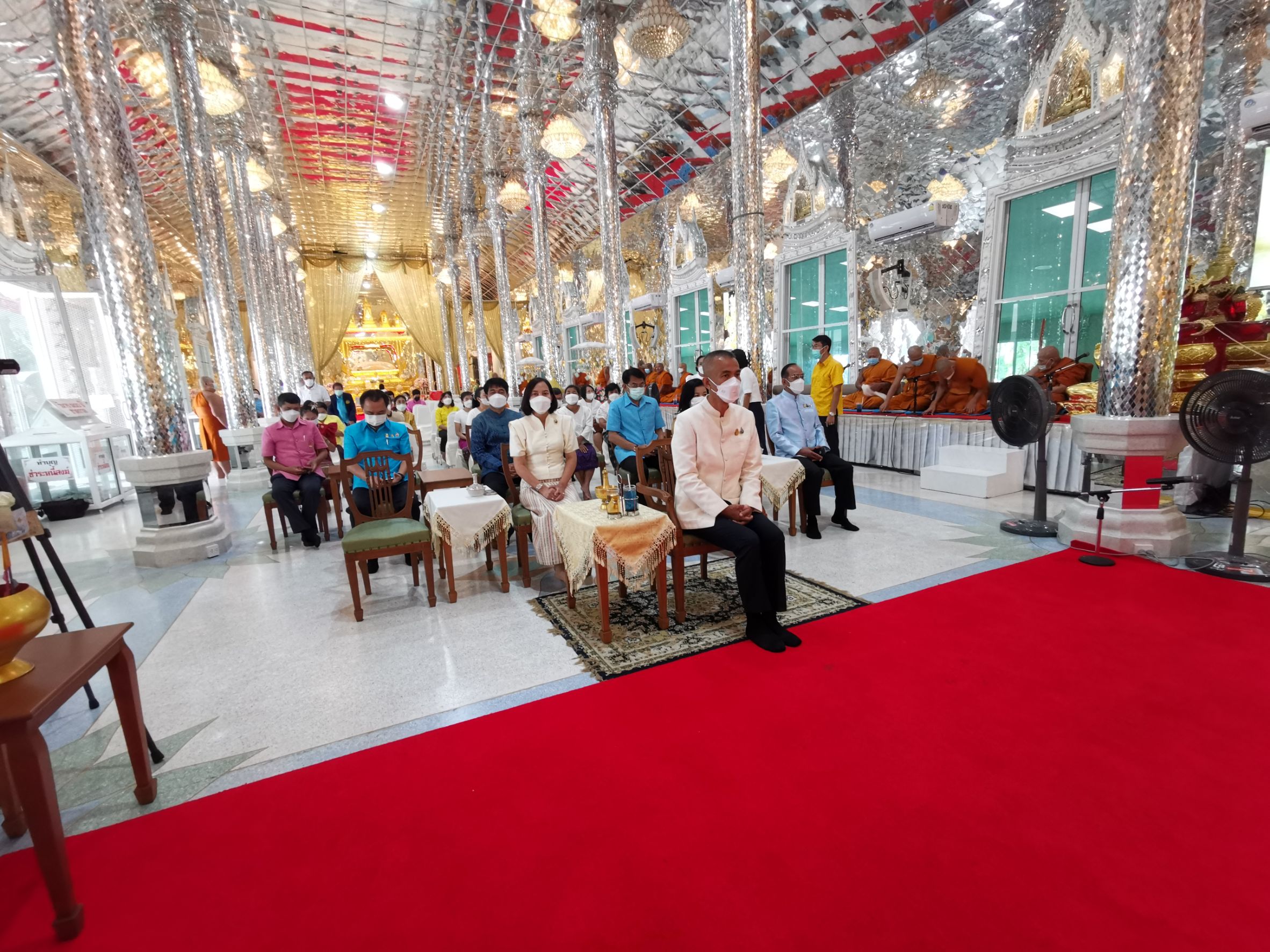 ???130 ปี กระทรวงมหาดไทย ? ฉะเชิงเทรา :แม่น้ำบางปะกงแหล่งชีวิต พระศักดิ์สิทธิ์หลวงพ่อโสธร พระยาศรีสุนทรปราชญ์ภาษาไทย เขาอ่างฤาไนป่าสมบูรณ์ ? ? ???พช.ฉะเชิงเทรา ร่วมฟังเทศน์บทพระธรรมเทศนาเฉลิมพระธรรมบารมีใน “ อุภินนมัตถจรกถา” เฉลิมพระธรรมบารมีสมเด็จพระนางเจ้าสิริกิติ์ พระบรมราชินีนาถ พระบรมราชชนนีพันปีหลวง