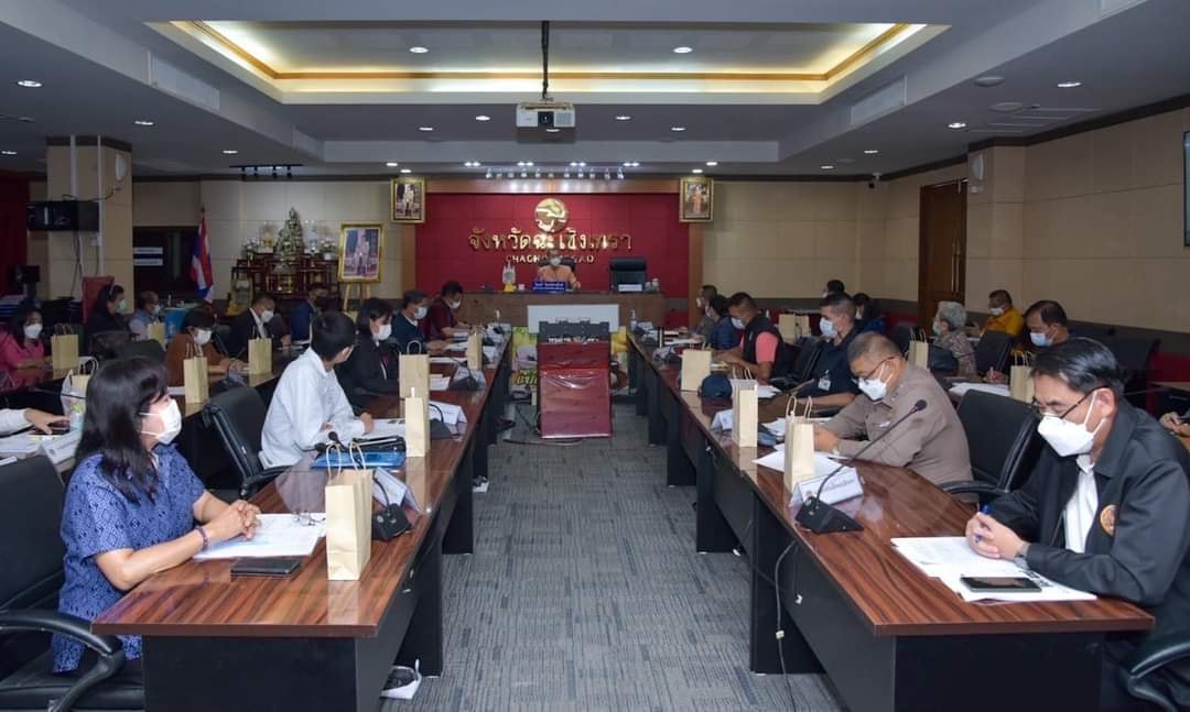 130 ปี กระทรวงมหาดไทย  ฉะเชิงเทรา :แม่น้ำบางปะกงแหล่งชีวิต พระศักดิ์สิทธิ์หลวงพ่อโสธร พระยาศรีสุนทรปราชญ์ภาษาไทย เขาอ่างฤาไนป่าสมบูรณ์   พช.ฉะเชิงเทรา ประชุมคณะกรรมการบริหารศูนย์อำนวยการขจัดความยากจนและพัฒนาคนทุกช่วงวัยอย่างยั่งยืน ตามหลักปรัชญาของเศรษฐกิจพอเพียง (ศจพ.จ.) ครั้งที่ 4/2565