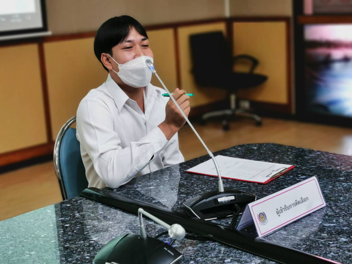 ???130 ปี กระทรวงมหาดไทย ? ฉะเชิงเทรา :แม่น้ำบางปะกงแหล่งชีวิต พระศักดิ์สิทธิ์หลวงพ่อโสธร พระยาศรีสุนทรปราชญ์ภาษาไทย เขาอ่างฤาไนป่าสมบูรณ์ ? ? พช.ฉะเชิงเทรา สอบสัมภาษณ์ เพื่อคัดเลือกบุคคลแต่งตั้งเป็นอาสาพัฒนา (อสพ.) รุ่นที่ 74