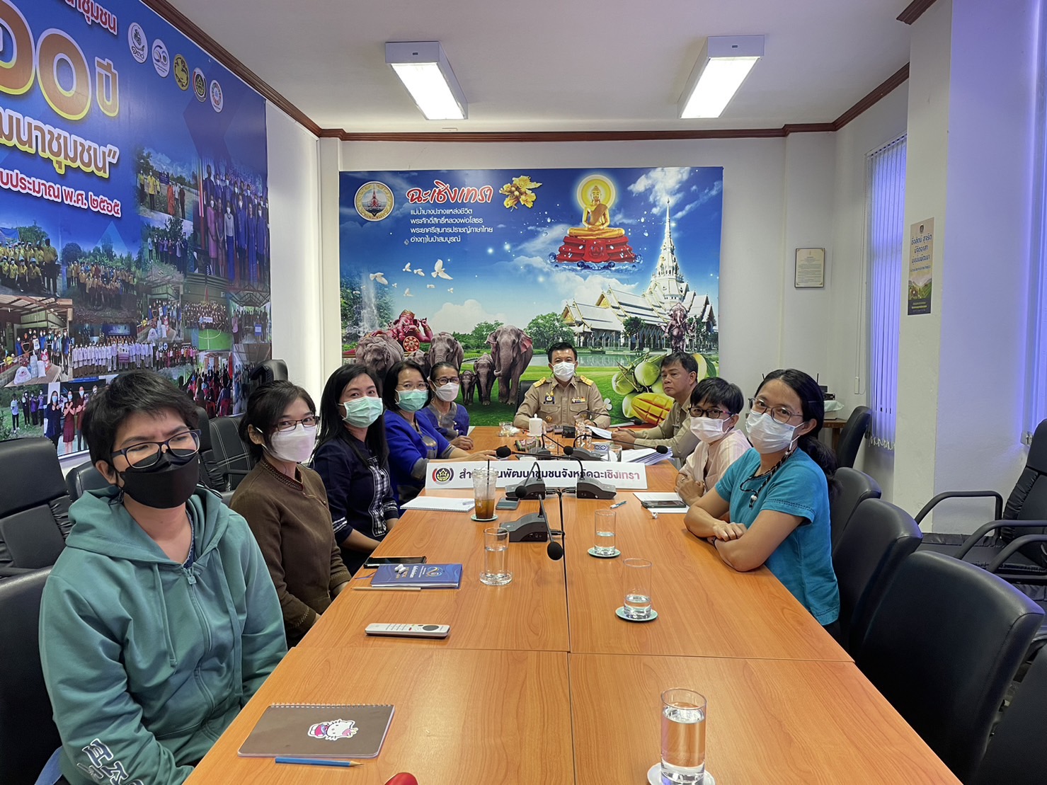 ???130 ปี กระทรวงมหาดไทย ? ฉะเชิงเทรา :แม่น้ำบางปะกงแหล่งชีวิต พระศักดิ์สิทธิ์หลวงพ่อโสธร พระยาศรีสุนทรปราชญ์ภาษาไทย เขาอ่างฤาไนป่าสมบูรณ์ ? ? ???พช.ฉะเชิงเทรา ประชุมกรมการพัฒนาชุมชนครั้งที่ 9/2565