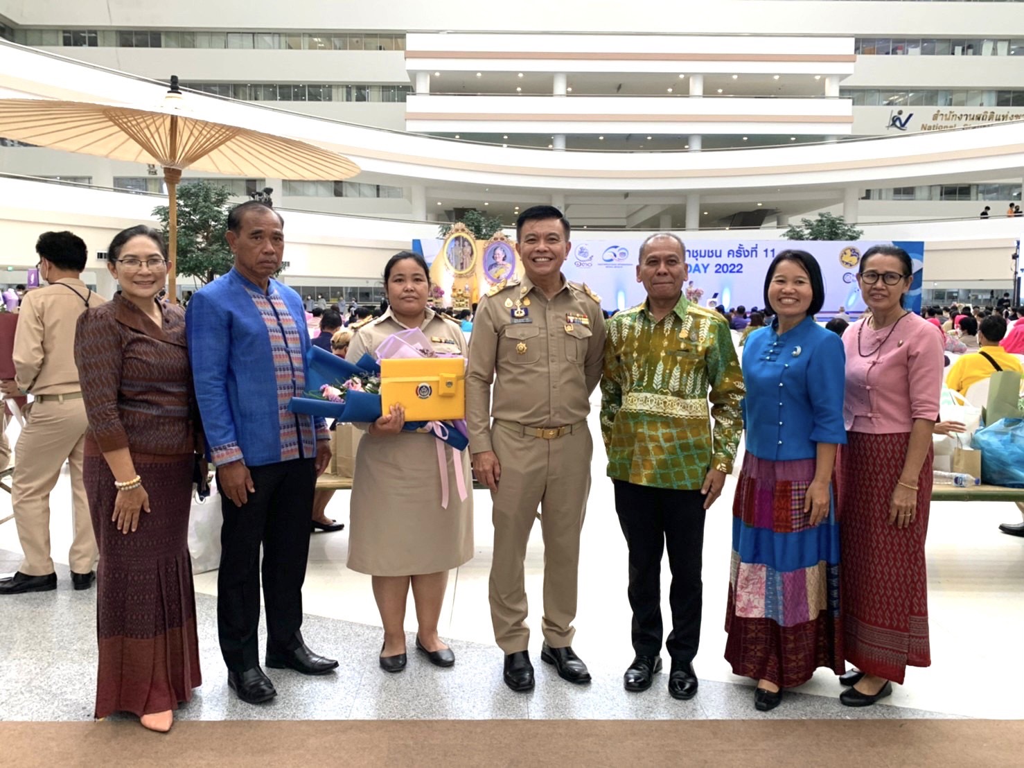 ???130 ปี กระทรวงมหาดไทย ? ฉะเชิงเทรา :แม่น้ำบางปะกงแหล่งชีวิต พระศักดิ์สิทธิ์หลวงพ่อโสธร พระยาศรีสุนทรปราชญ์ภาษาไทย เขาอ่างฤาไนป่าสมบูรณ์ ? ? ???พช.ฉะเชิงเทรา ร่วมงาน “วันพัฒนาชุมชน ครั้งที่ 11 วาระครบรอบ 60 ปี กรมการพัฒนาชุมชน (“CD DAY 2022” )