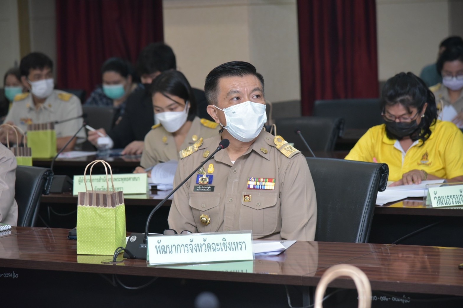 ???130 ปี กระทรวงมหาดไทย ? ฉะเชิงเทรา :แม่น้ำบางปะกงแหล่งชีวิต พระศักดิ์สิทธิ์หลวงพ่อโสธร พระยาศรีสุนทรปราชญ์ภาษาไทย เขาอ่างฤาไนป่าสมบูรณ์ ? ? ??ฉะเชิงเทรา ขับเคลื่อนบทบาทการเกื้อหนุนระหว่างวัดและชุมชนให้มีความสุขอย่างยั่งยืน