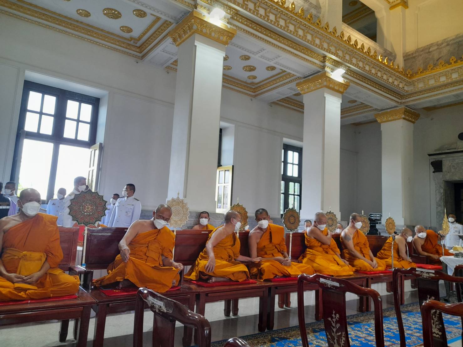 ??❤️??พช.ฉะเชิงเทรา ร่วมพิธีถวายผ้าพระกฐินพระราชทาน ประจำปี 2565 โดยธนาคารอาคารสงเคราะห์