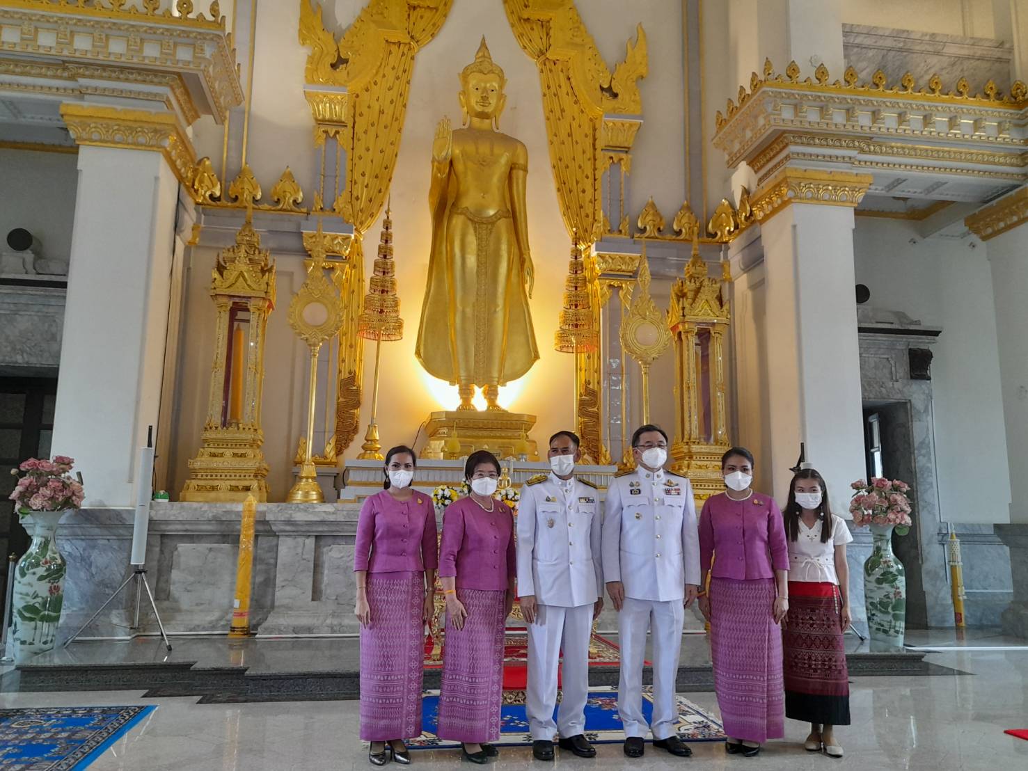 ??❤️??พช.ฉะเชิงเทรา ร่วมพิธีถวายผ้าพระกฐินพระราชทาน ประจำปี 2565 โดยธนาคารอาคารสงเคราะห์