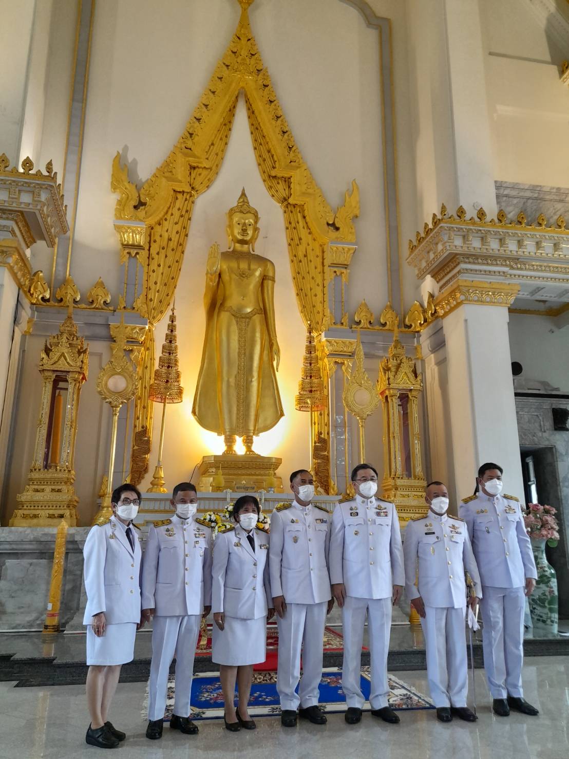 ??❤️??พช.ฉะเชิงเทรา ร่วมพิธีถวายผ้าพระกฐินพระราชทาน ประจำปี 2565 โดยธนาคารอาคารสงเคราะห์