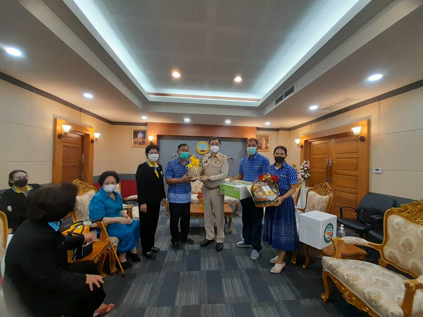 ??เครือข่ายผู้ประกอบการ OTOP นำคณะฯต้อนรับผู้ว่าราชการจังหวัดฉะเชิงเทรา