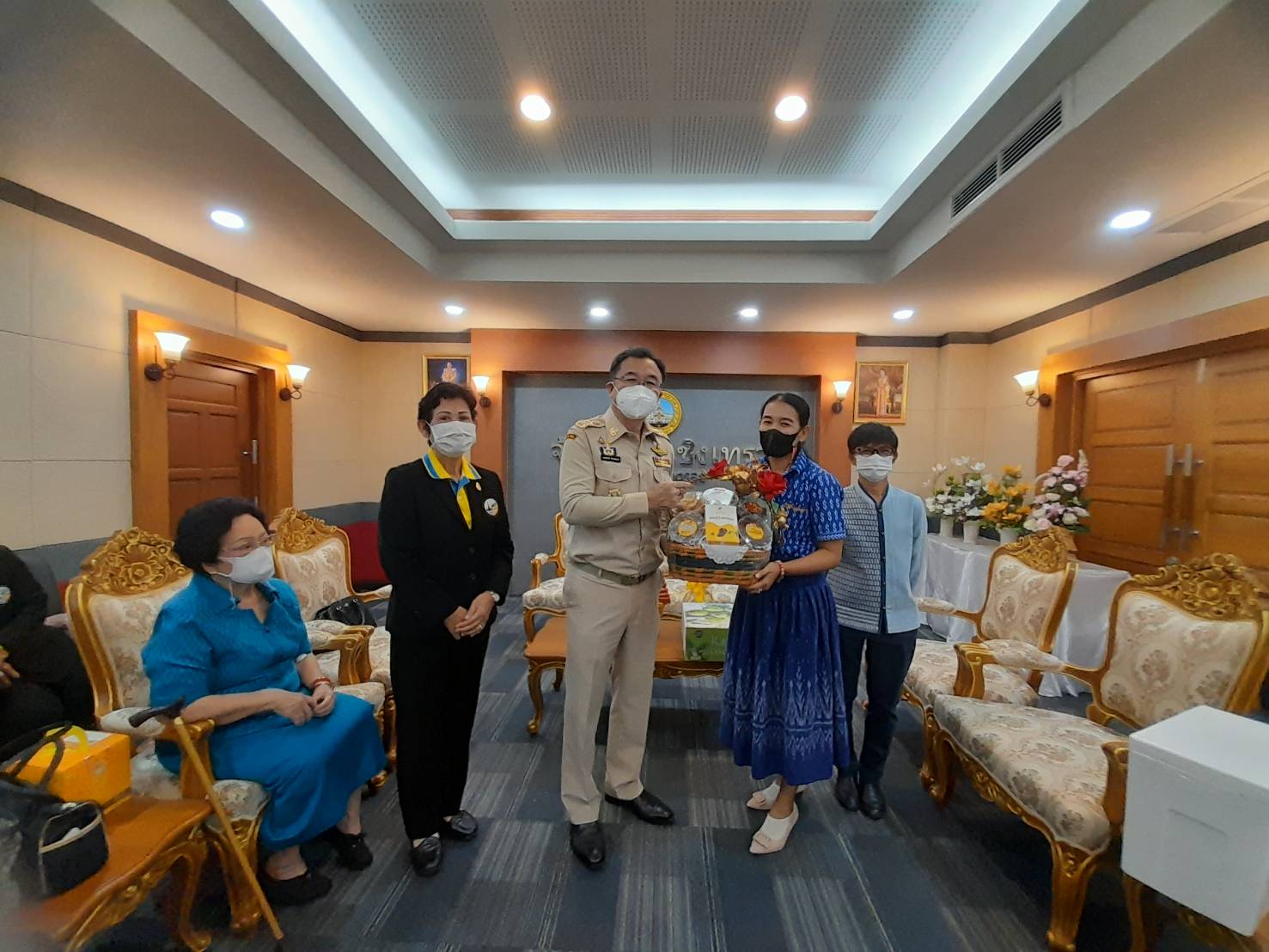 ??เครือข่ายผู้ประกอบการ OTOP นำคณะฯต้อนรับผู้ว่าราชการจังหวัดฉะเชิงเทรา