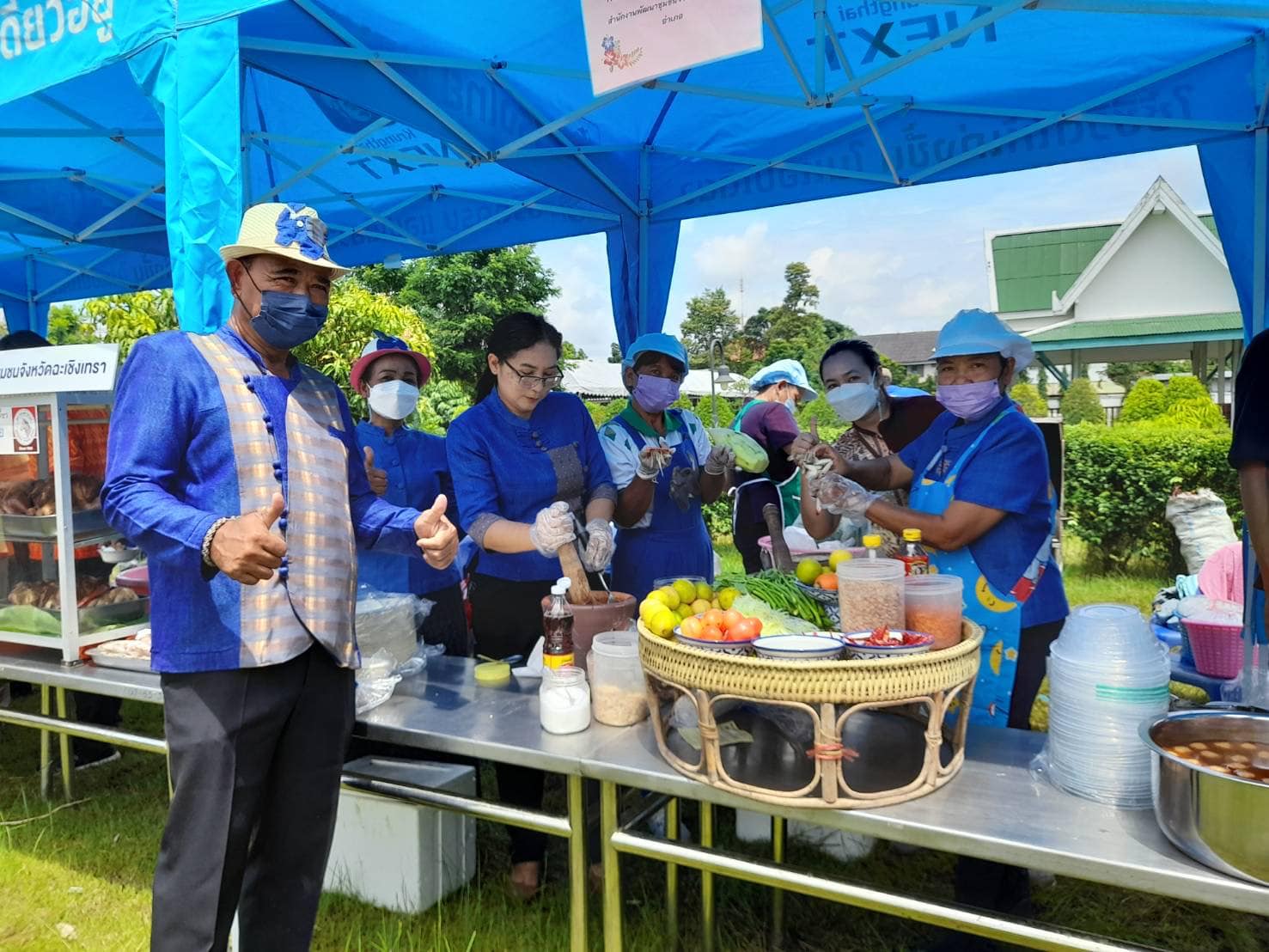 พช.ฉะเชิงเทรา ร่วมต้อนรับผู้ว่าราชการจังหวัดฉะเชิงเทรา และนายกเหล่ากาชาดจังหวัดฉะเชิงเทรา คนใหม่