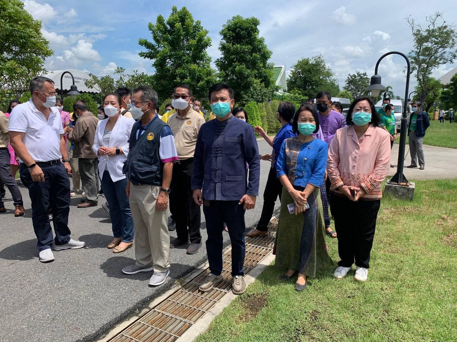 พช.ฉะเชิงเทรา ร่วมต้อนรับผู้ว่าราชการจังหวัดฉะเชิงเทรา และนายกเหล่ากาชาดจังหวัดฉะเชิงเทรา คนใหม่