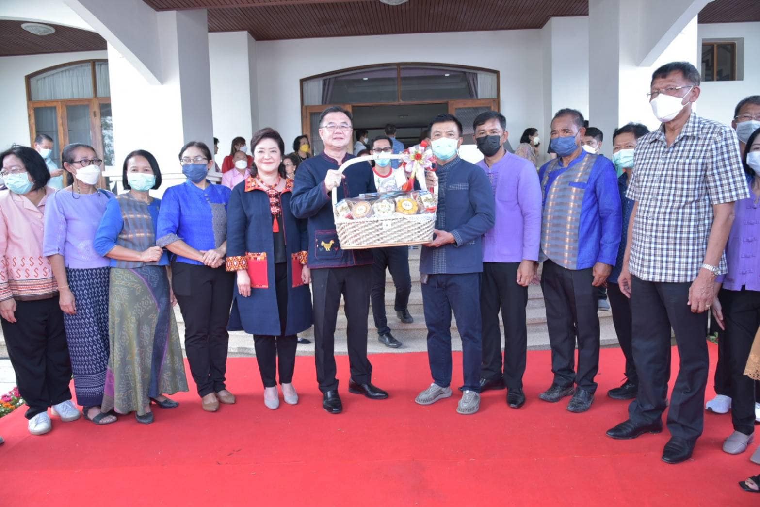 พช.ฉะเชิงเทรา ร่วมต้อนรับผู้ว่าราชการจังหวัดฉะเชิงเทรา และนายกเหล่ากาชาดจังหวัดฉะเชิงเทรา คนใหม่