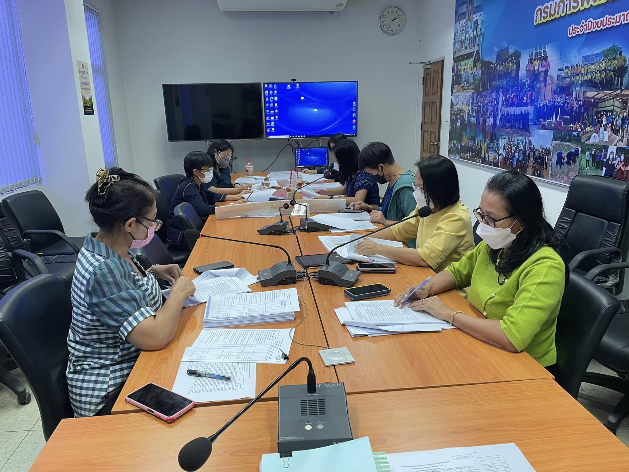 พช.ฉะเชิงเทรา ประชุมผู้อำนวยการกลุ่มงาน นักวิชาการและเจ้าหน้าที่พัฒนาชุมชนจังหวัดฉะเชิงเทรา ครั้งที่ 10/2565