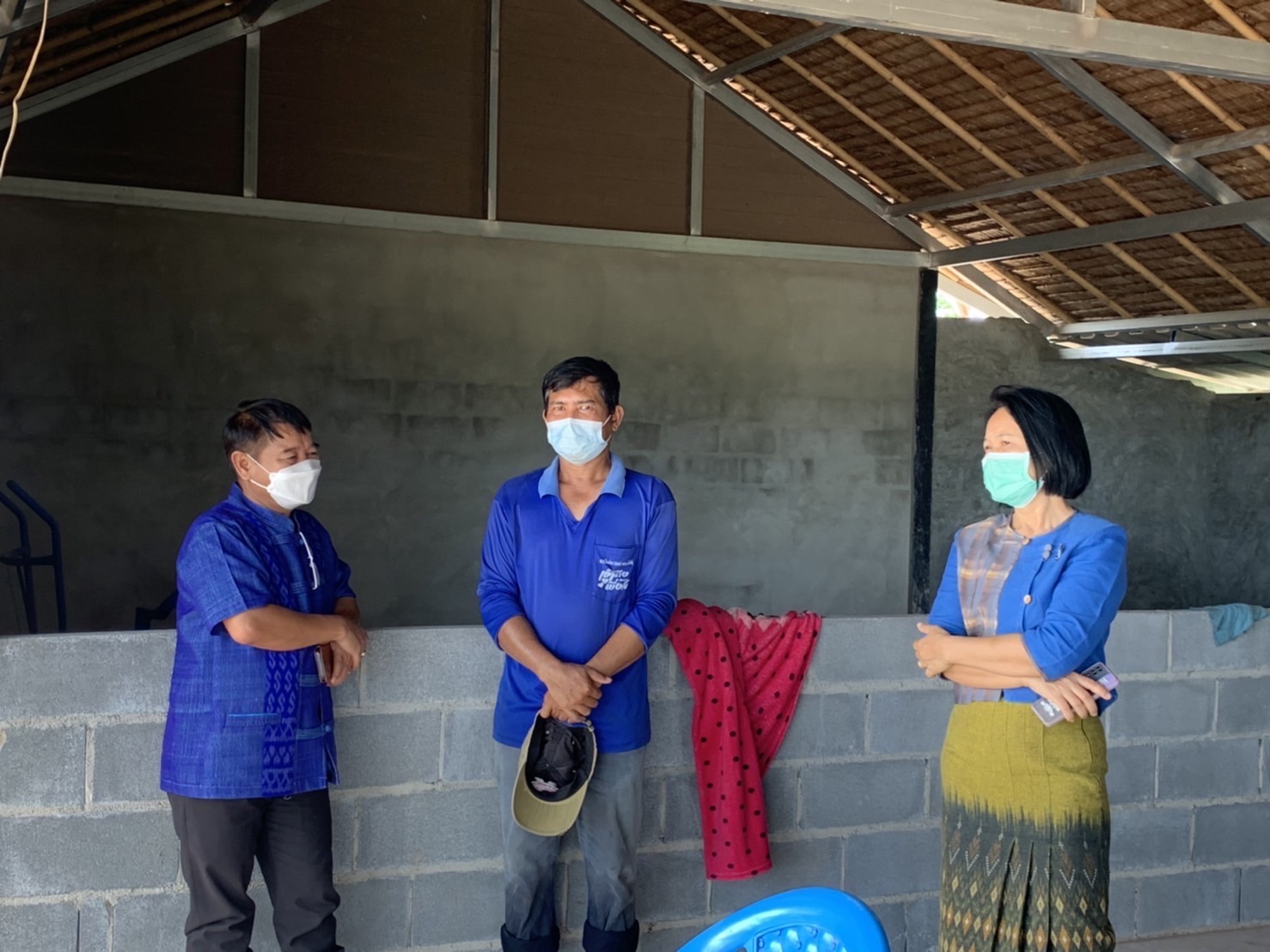 ผู้ตรวจราชการกรมการพัฒนาชุมชนลงพื้นที่ติดตามการบริหารการใช้ครุภัณฑ์ในพื้นที่ CLM จังหวัดฉะเชิงเทรา