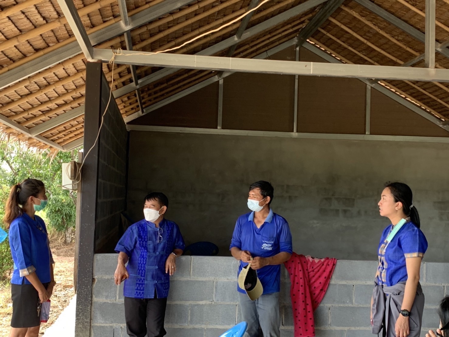 ผู้ตรวจราชการกรมการพัฒนาชุมชนลงพื้นที่ติดตามการบริหารการใช้ครุภัณฑ์ในพื้นที่ CLM จังหวัดฉะเชิงเทรา