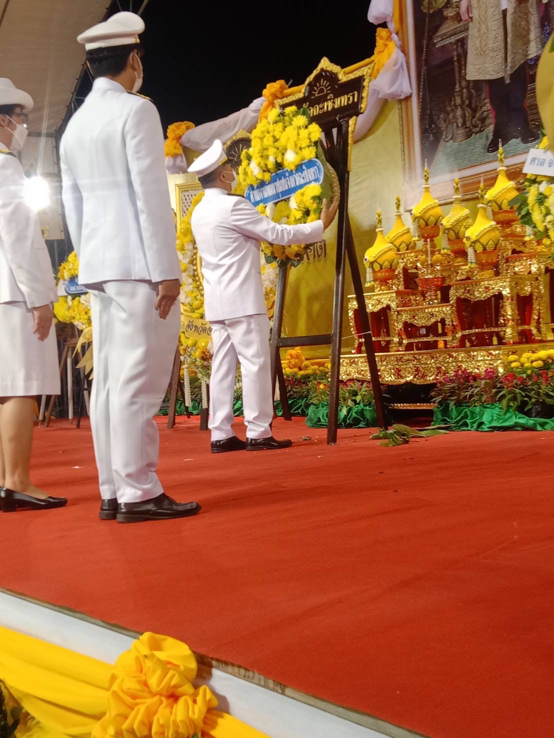 ??❤️??พช.ฉะเชิงเทรา ร่วมกิจกรรมพิธีทำบุญตักบาตรถวายพระราชกุศล เนื่องในวันคล้ายวันสวรรคตพระบาทสมเด็จพระบรมชนกาธิเบศร มหาภูมิพลอดุลยเดชมหาราช บรมนาถบพิตร 13 ตุลาคม 2565