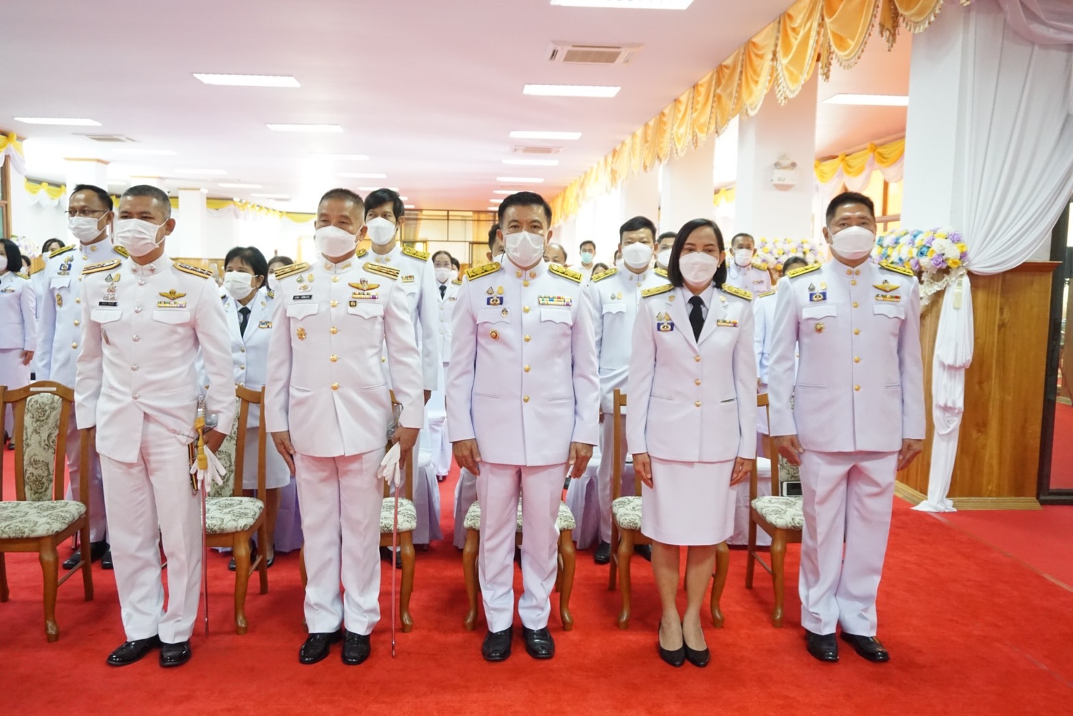 พช.ฉะเชิงเทรา ร่วมงานพิธีทอดผ้าป่าสนับสนุนโครงการทุนเล่าเรียนหลวงสำหรับพระสงฆ์ไทย ประจำปี 2565