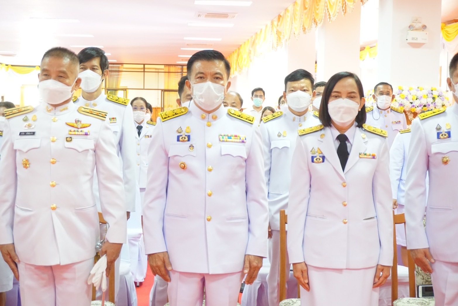 พช.ฉะเชิงเทรา ร่วมงานพิธีทอดผ้าป่าสนับสนุนโครงการทุนเล่าเรียนหลวงสำหรับพระสงฆ์ไทย ประจำปี 2565