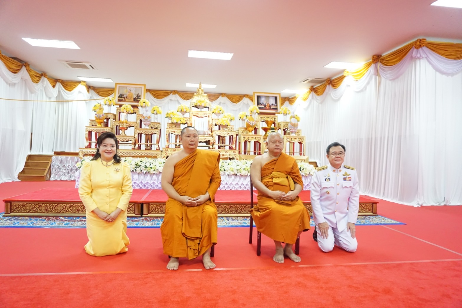 พช.ฉะเชิงเทรา ร่วมงานพิธีทอดผ้าป่าสนับสนุนโครงการทุนเล่าเรียนหลวงสำหรับพระสงฆ์ไทย ประจำปี 2565