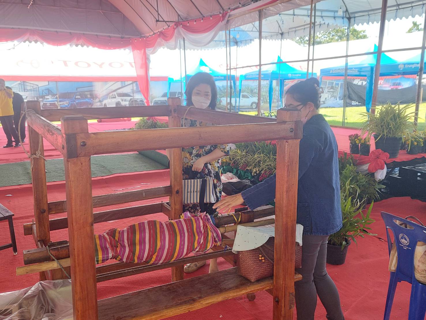 ?️??‍?พช.ฉะเชิงเทราเตรียมความพร้อมการจัดกิจกรรมของชมรมแม่บ้านมหาดไทย ในงานนมัสการหลวงพ่อโสธร และงานประจำปีจังหวัดฉะเชิงเทรา ปี 2565