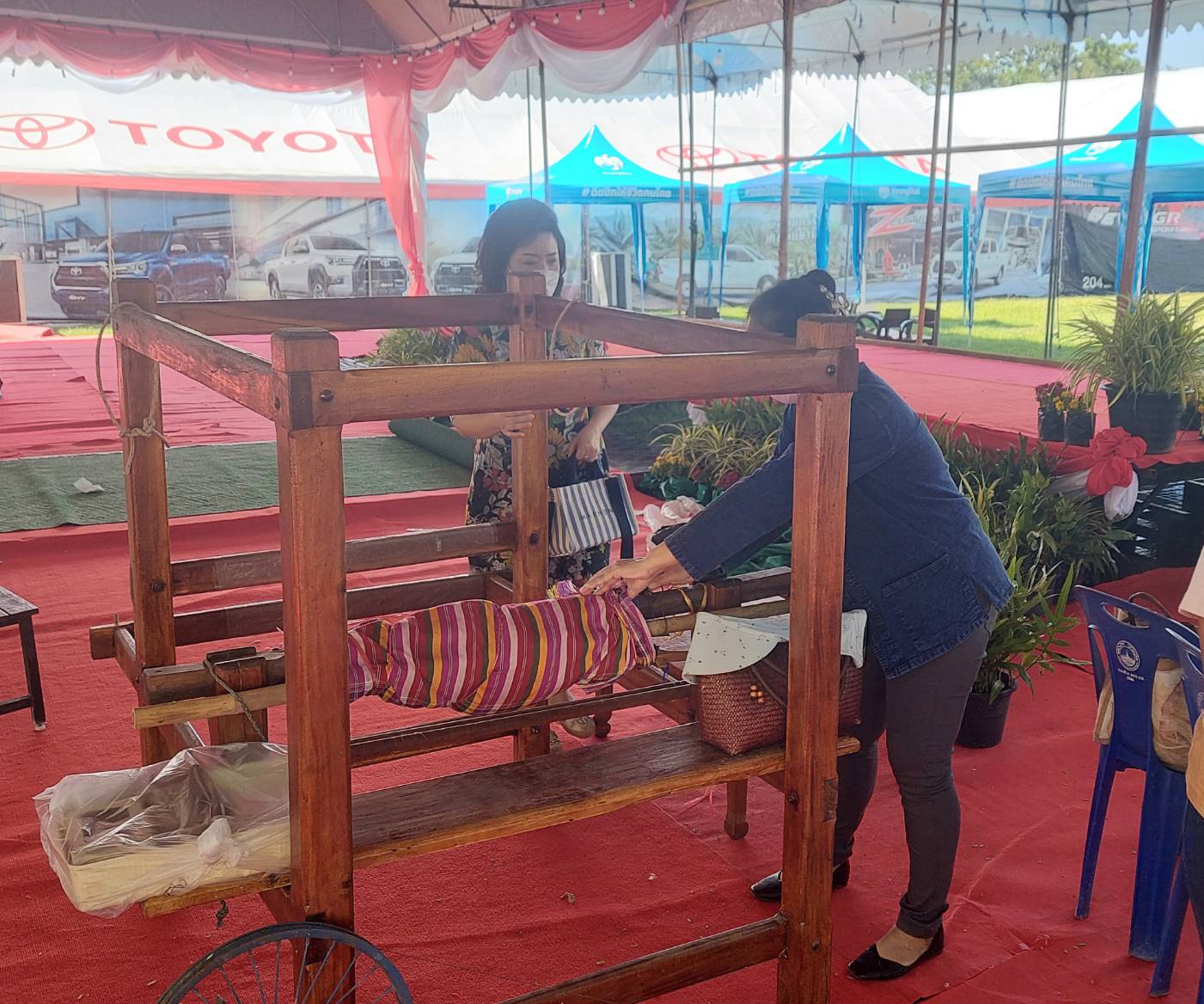 ?️??‍?พช.ฉะเชิงเทราเตรียมความพร้อมการจัดกิจกรรมของชมรมแม่บ้านมหาดไทย ในงานนมัสการหลวงพ่อโสธร และงานประจำปีจังหวัดฉะเชิงเทรา ปี 2565