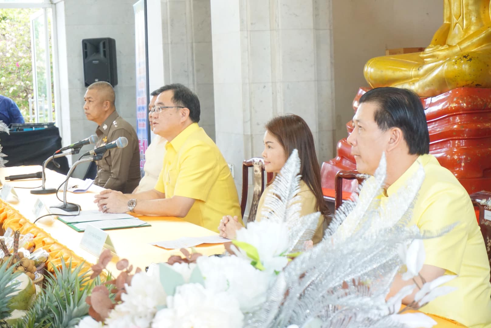 พช.ฉะเชิงเทรา ร่วมแถลงข่าวการจัดงานนมัสการหลวงพ่อโสธรและงานประจำปีจังหวัดฉะเชิงเทรา พ.ศ. 2565