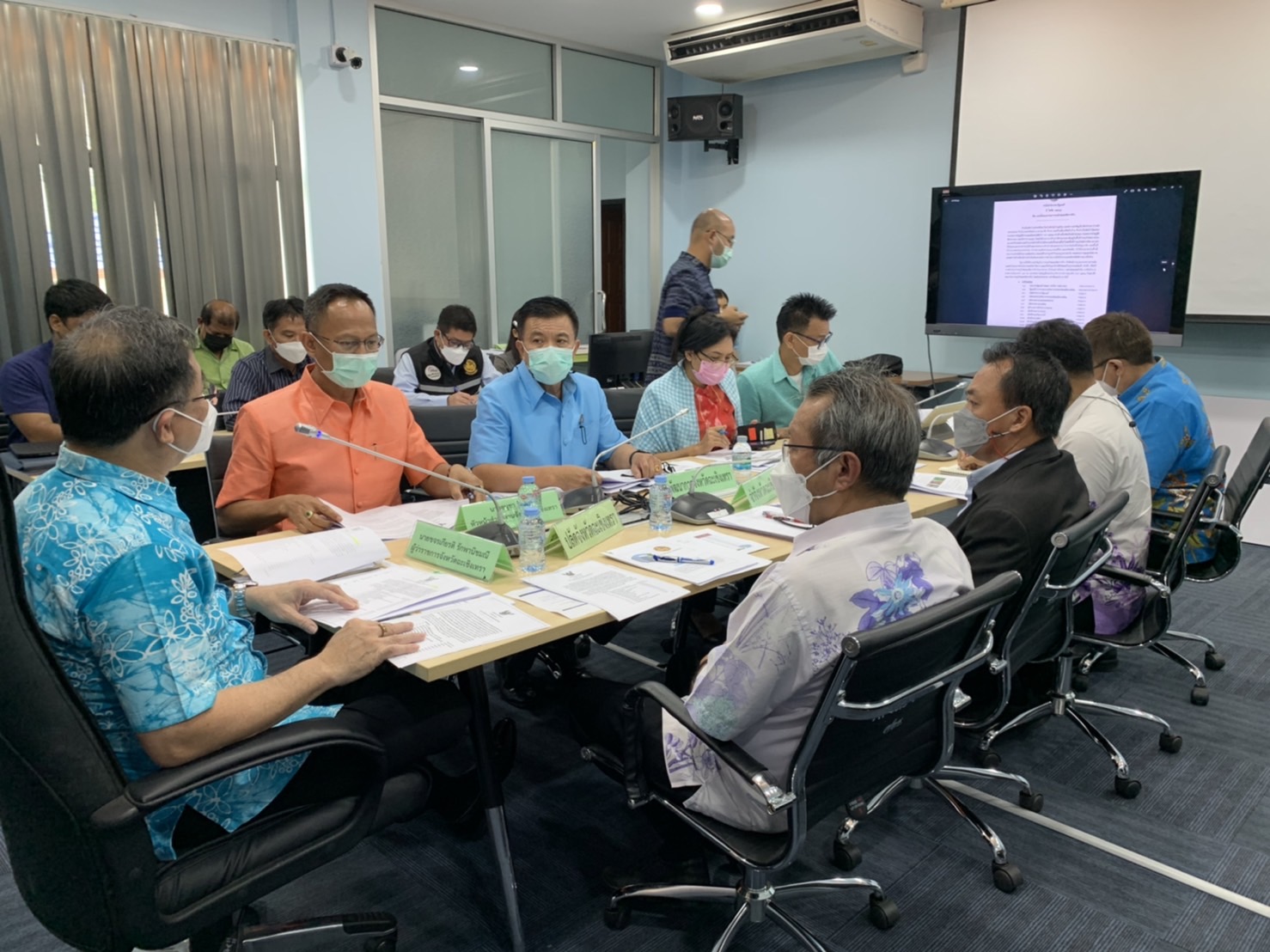 ?️??‍?พช.ฉะเชิงเทรา ประชุมหารือการดำเนินงานโครงการพัชรสุธาคชานุรักษ์ จังหวัดฉะเชิงเทรา