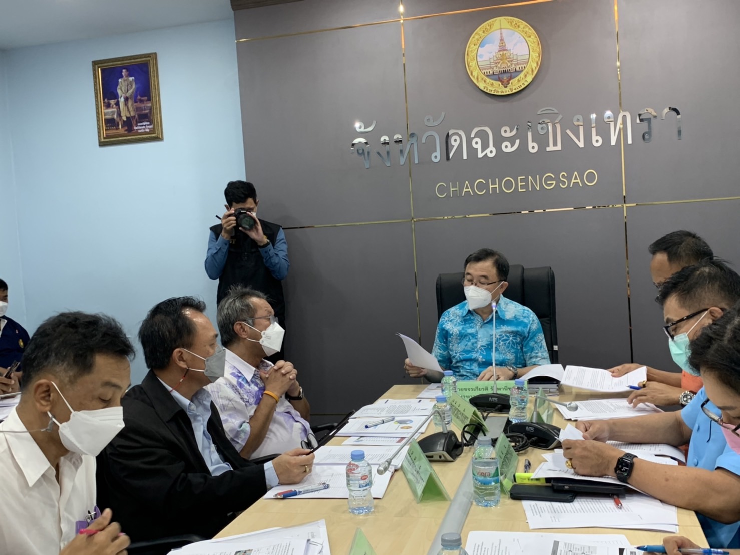 ?️??‍?พช.ฉะเชิงเทรา ประชุมหารือการดำเนินงานโครงการพัชรสุธาคชานุรักษ์ จังหวัดฉะเชิงเทรา