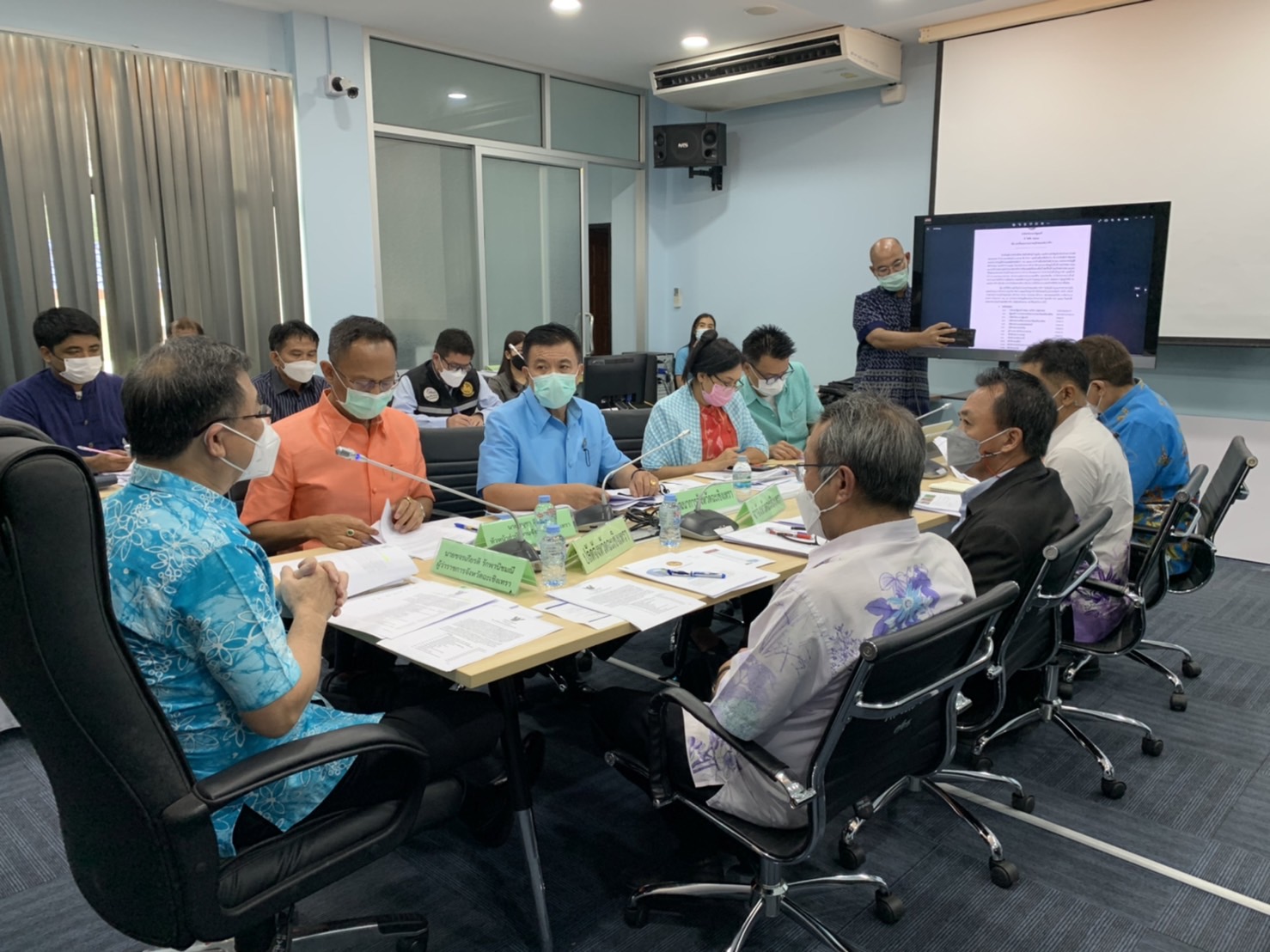 ?️??‍?พช.ฉะเชิงเทรา ประชุมหารือการดำเนินงานโครงการพัชรสุธาคชานุรักษ์ จังหวัดฉะเชิงเทรา