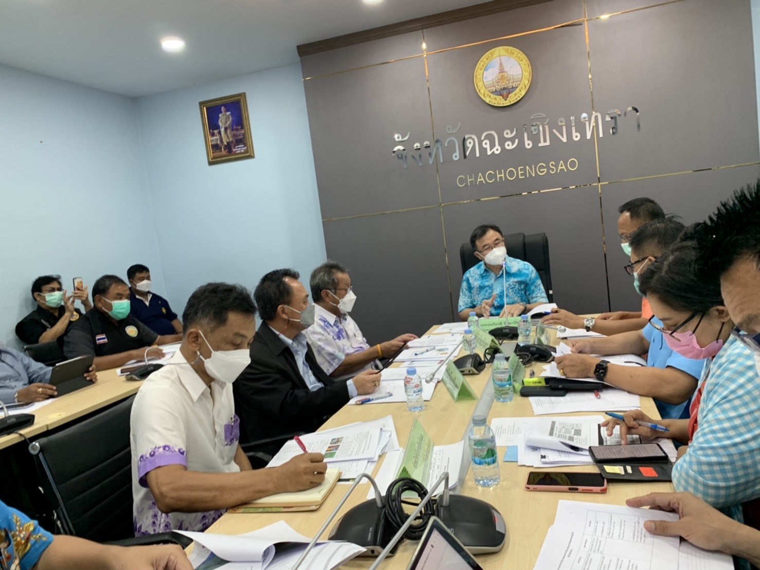 ?️??‍?พช.ฉะเชิงเทรา ประชุมหารือการดำเนินงานโครงการพัชรสุธาคชานุรักษ์ จังหวัดฉะเชิงเทรา