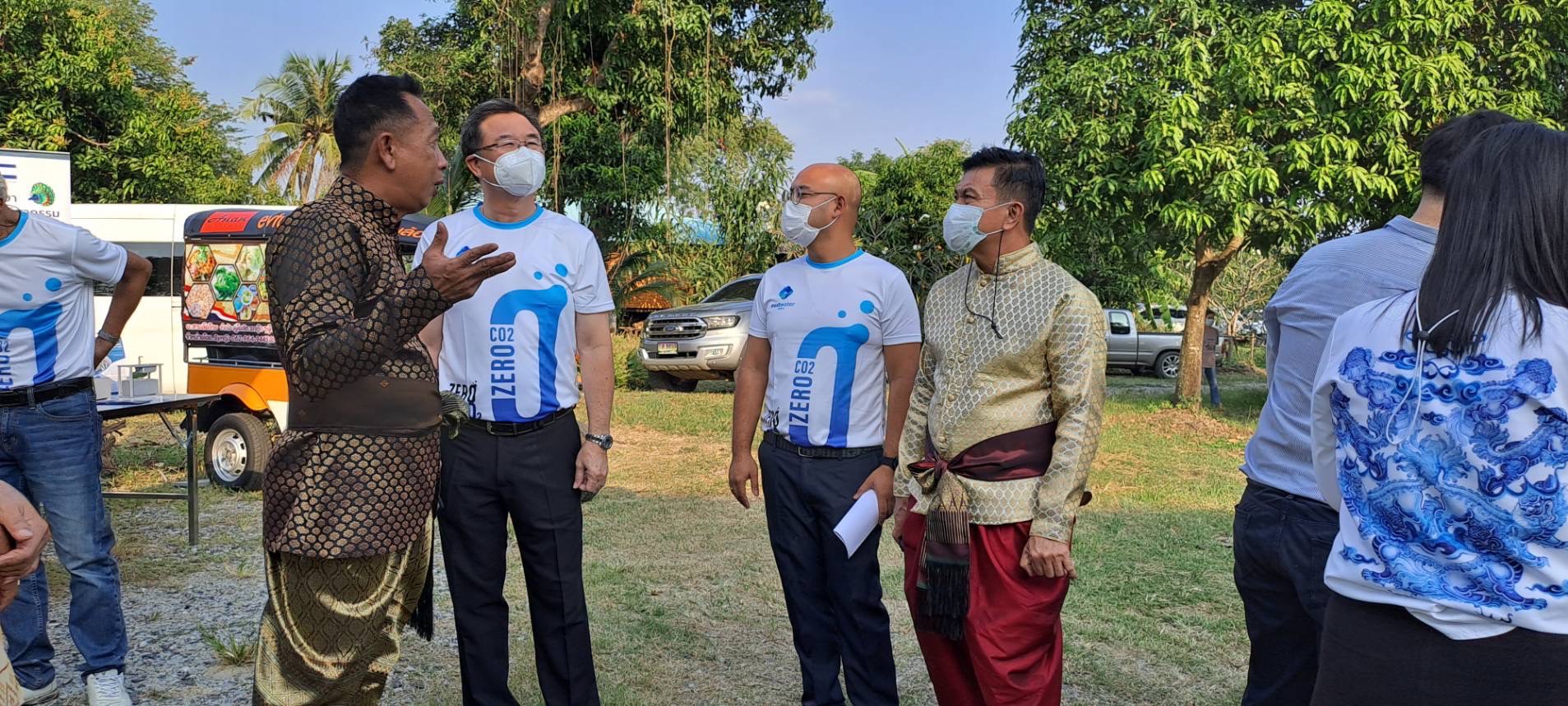 ?️??‍?พช.ฉะเชิงเทรา ร่วมพิธีลงนามความร่วมมือเครือข่ายการท่องเที่ยวคลองนครเนื่องเขต และการแถลงข่าวกิจกรรม Zero Co2 Run จังหวัดฉะเชิงเทรา