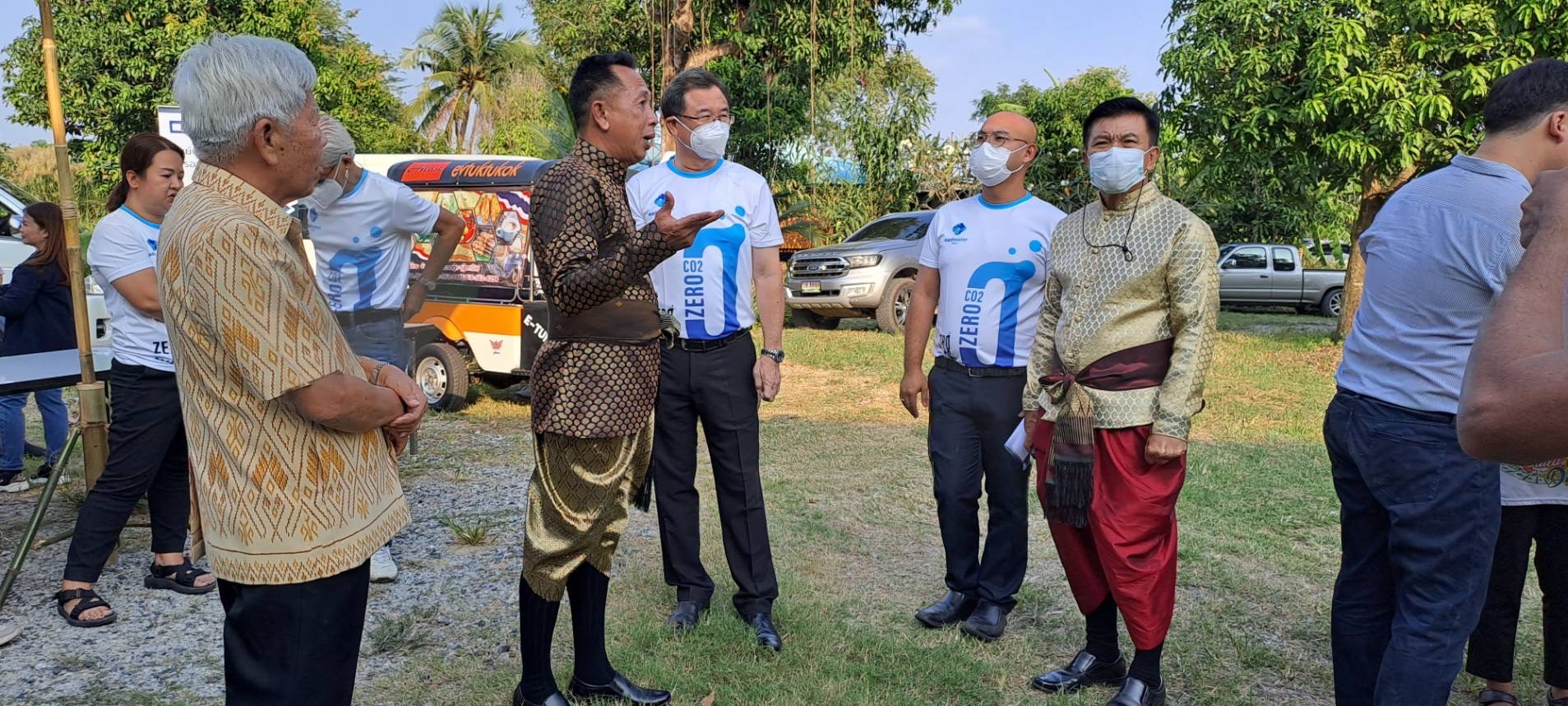 ?️??‍?พช.ฉะเชิงเทรา ร่วมพิธีลงนามความร่วมมือเครือข่ายการท่องเที่ยวคลองนครเนื่องเขต และการแถลงข่าวกิจกรรม Zero Co2 Run จังหวัดฉะเชิงเทรา