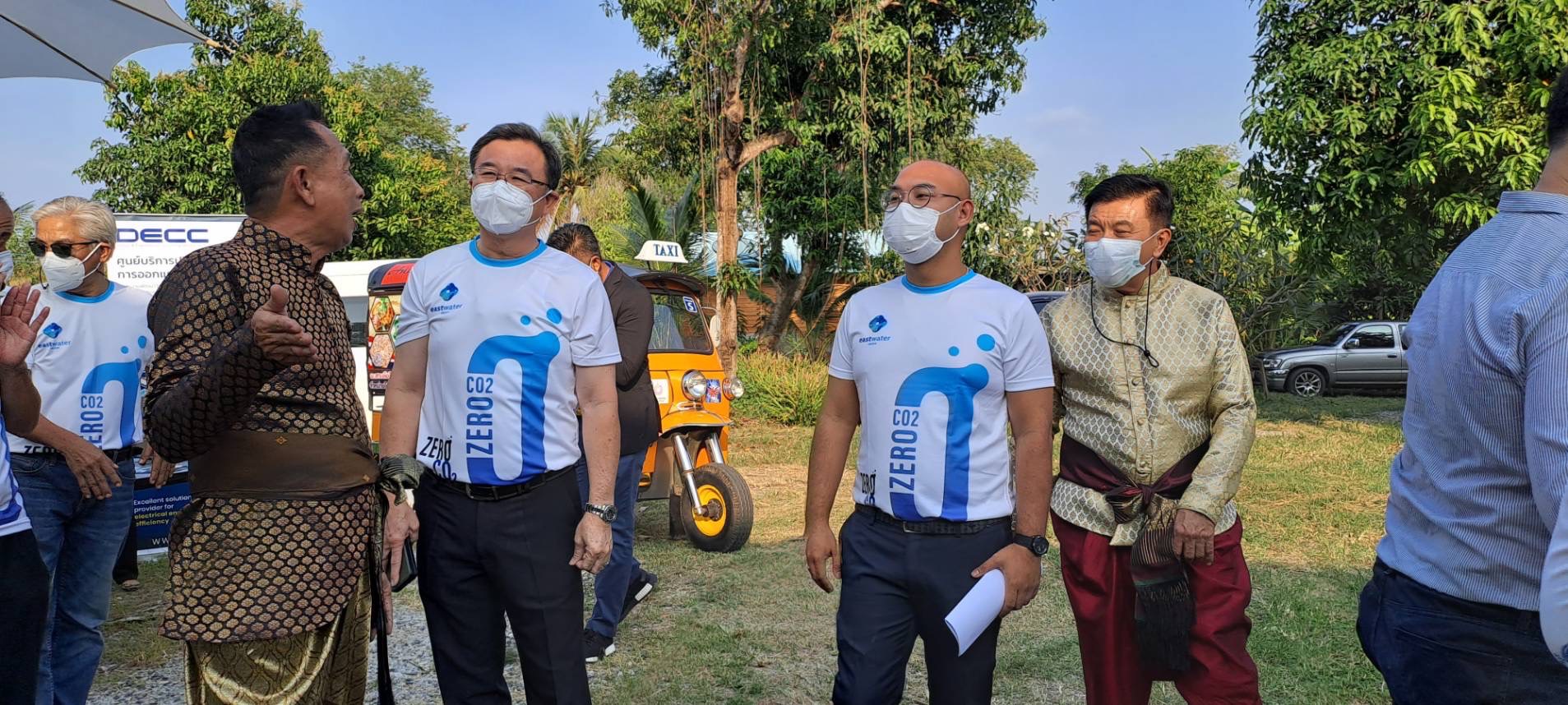 ?️??‍?พช.ฉะเชิงเทรา ร่วมพิธีลงนามความร่วมมือเครือข่ายการท่องเที่ยวคลองนครเนื่องเขต และการแถลงข่าวกิจกรรม Zero Co2 Run จังหวัดฉะเชิงเทรา