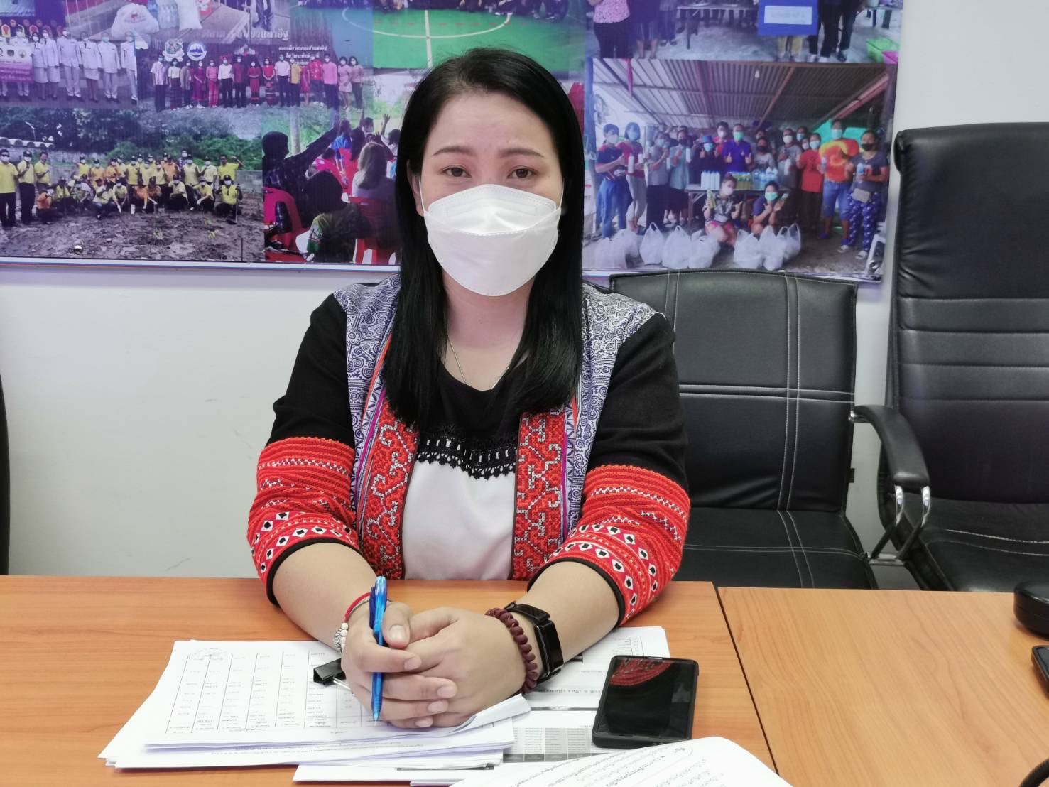 ?️??‍?พช.ฉะเชิงเทรา ร่วมประชุมชี้แจง​ เร่งรัด​ กำกับ​ ติดตาม​ การดำเนินงานกองทุนพัฒนาบทบาทสตรี​ ผ่านระบบวีดิทัศน์ทางไกล​ (Video​ Conference)