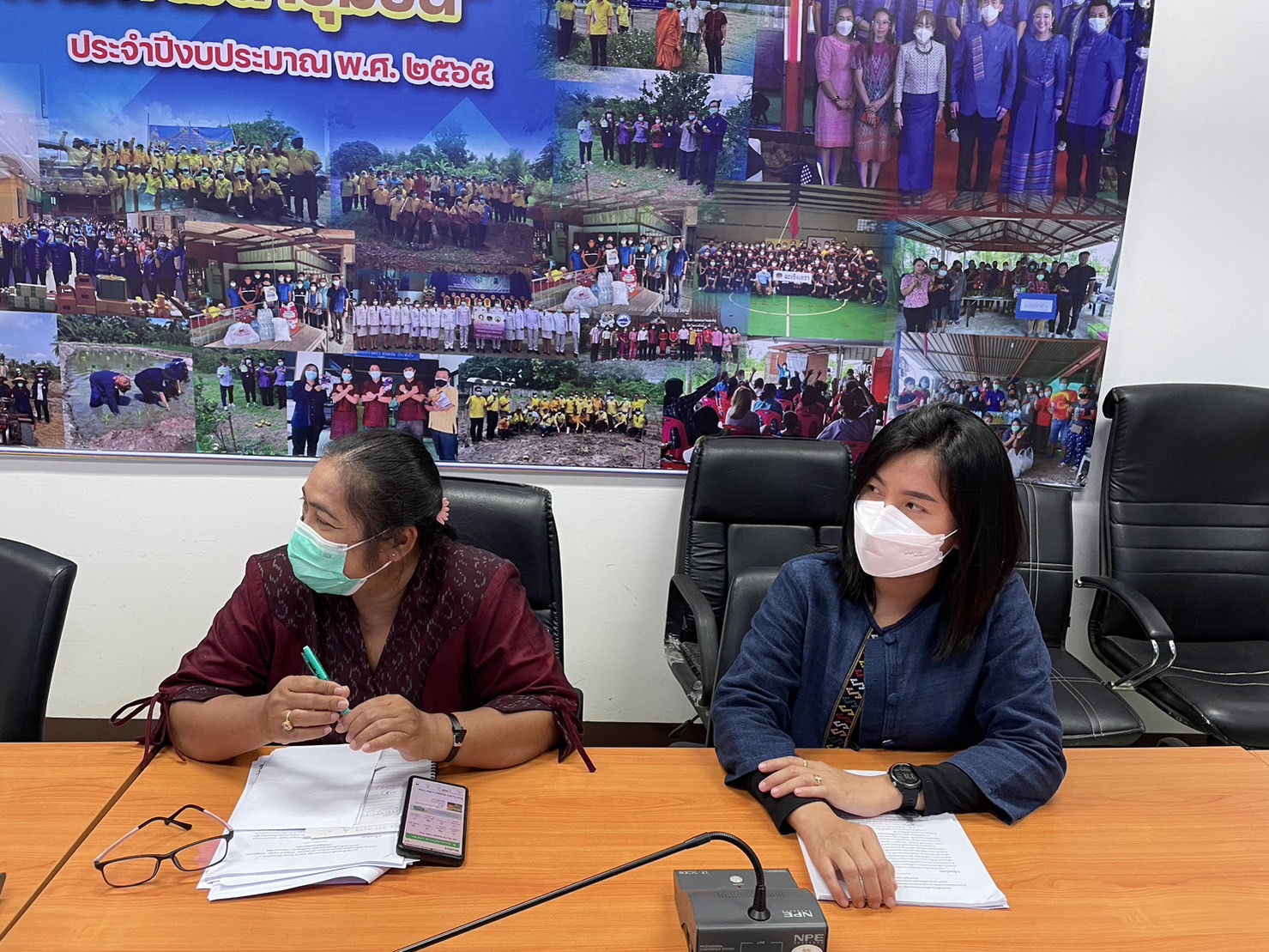 ?️??‍?ทีมนักจัดการความรู้ พช.ฉะเชิงเทรา ร่วมประชุมโครงการจัดการความรู้งานพัฒนาชุมชน ปีงบประมาณ พ.ศ.2565 กิจกรรมเพิ่มทักษะด้านการถอดบทเรียน