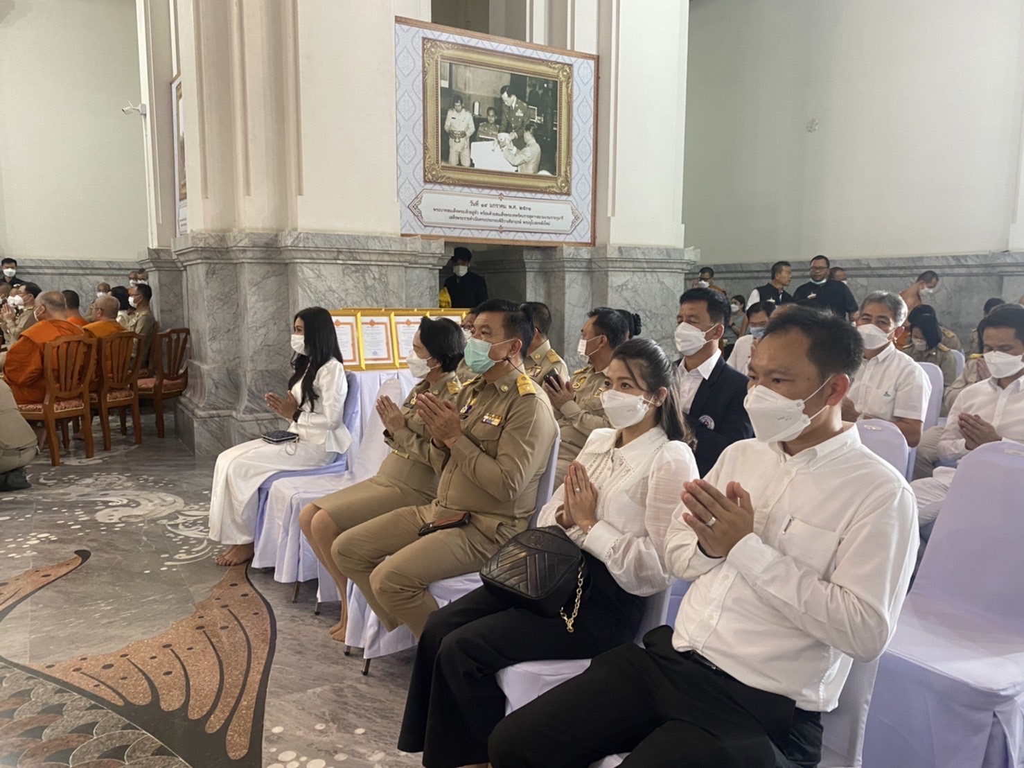 ?️??‍?พช.ฉะเชิงเทราร่วมพิธีพุทธาภิเษกวัตถุมงคลหลวงพ่อโสธรงานประจำปีกลางเดือน 12