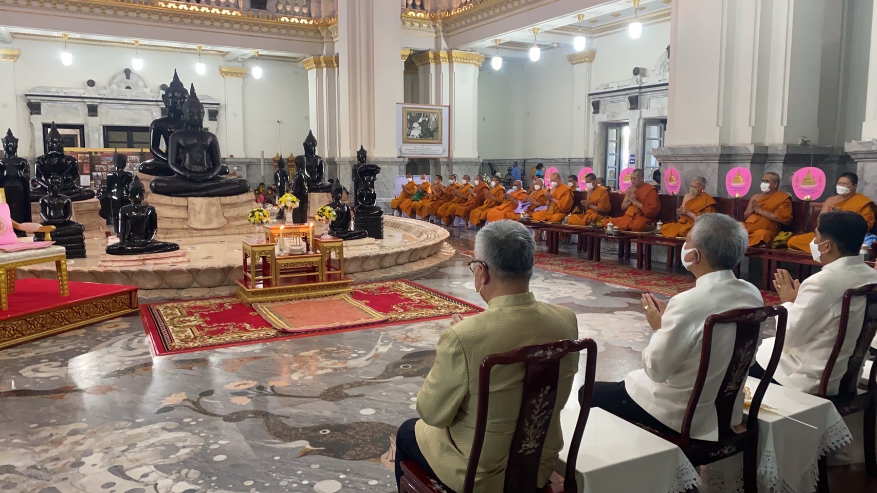 ?️??‍?พช.ฉะเชิงเทราร่วมพิธีพุทธาภิเษกวัตถุมงคลหลวงพ่อโสธรงานประจำปีกลางเดือน 12