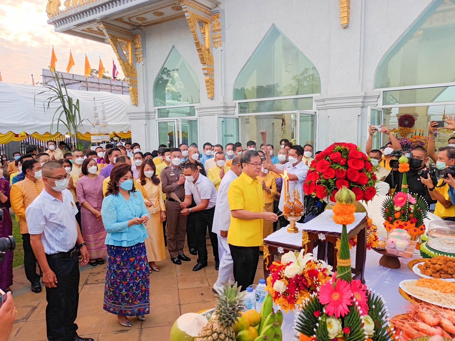 ?️??‍?พช.ฉะเชิงเทราร่วมพิธีบวงสรวงและพิธีเปิดงานนมัสการหลวงพ่อโสธร และงานประจำปีจังหวัดฉะเชิงเทรา ประจำปี 2565