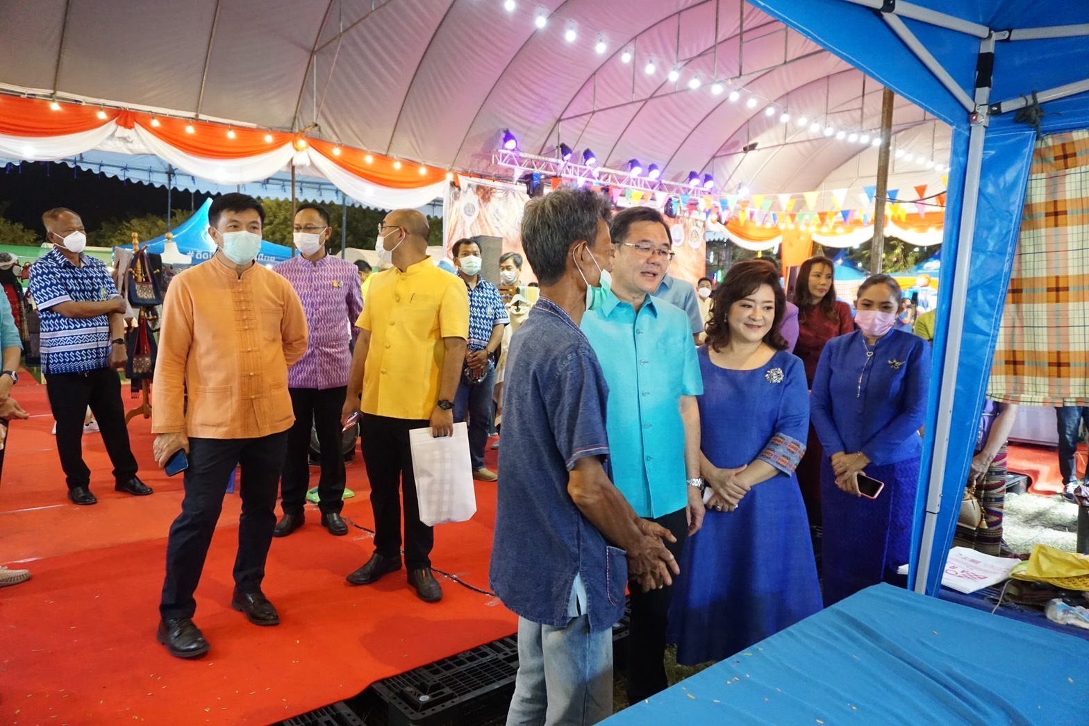 ?️??‍?พช.ฉะเชิงเทราจัดกิจกรรมของชมรมแม่บ้านมหาดไทย ในงานนมัสการหลวงพ่อโสธร และงานประจำปีจังหวัดฉะเชิงเทรา ปี 2565