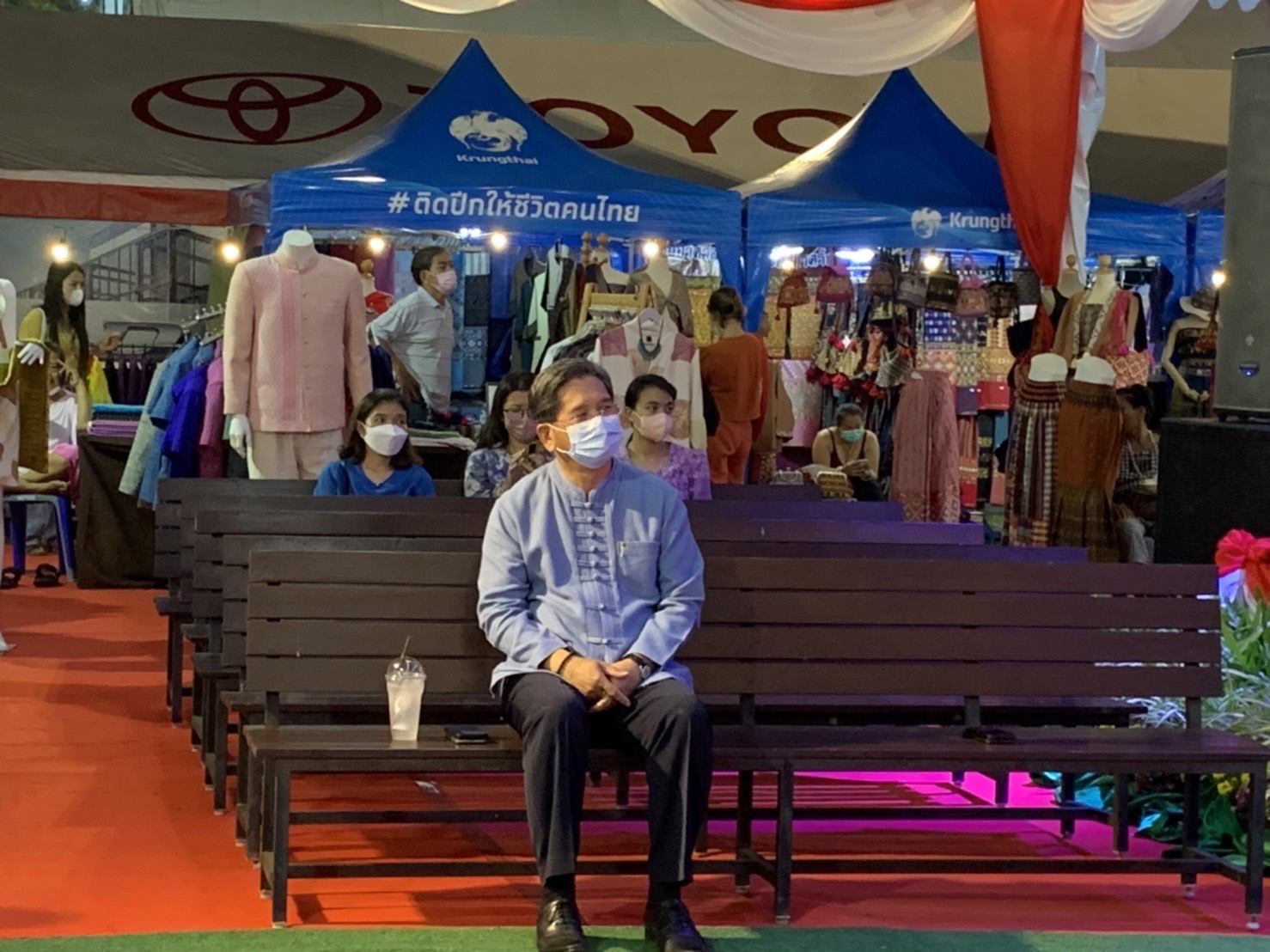 ?️??‍?พช.ฉะเชิงเทราจัดกิจกรรมของชมรมแม่บ้านมหาดไทย ในงานนมัสการหลวงพ่อโสธร และงานประจำปีจังหวัดฉะเชิงเทรา ปี 2565