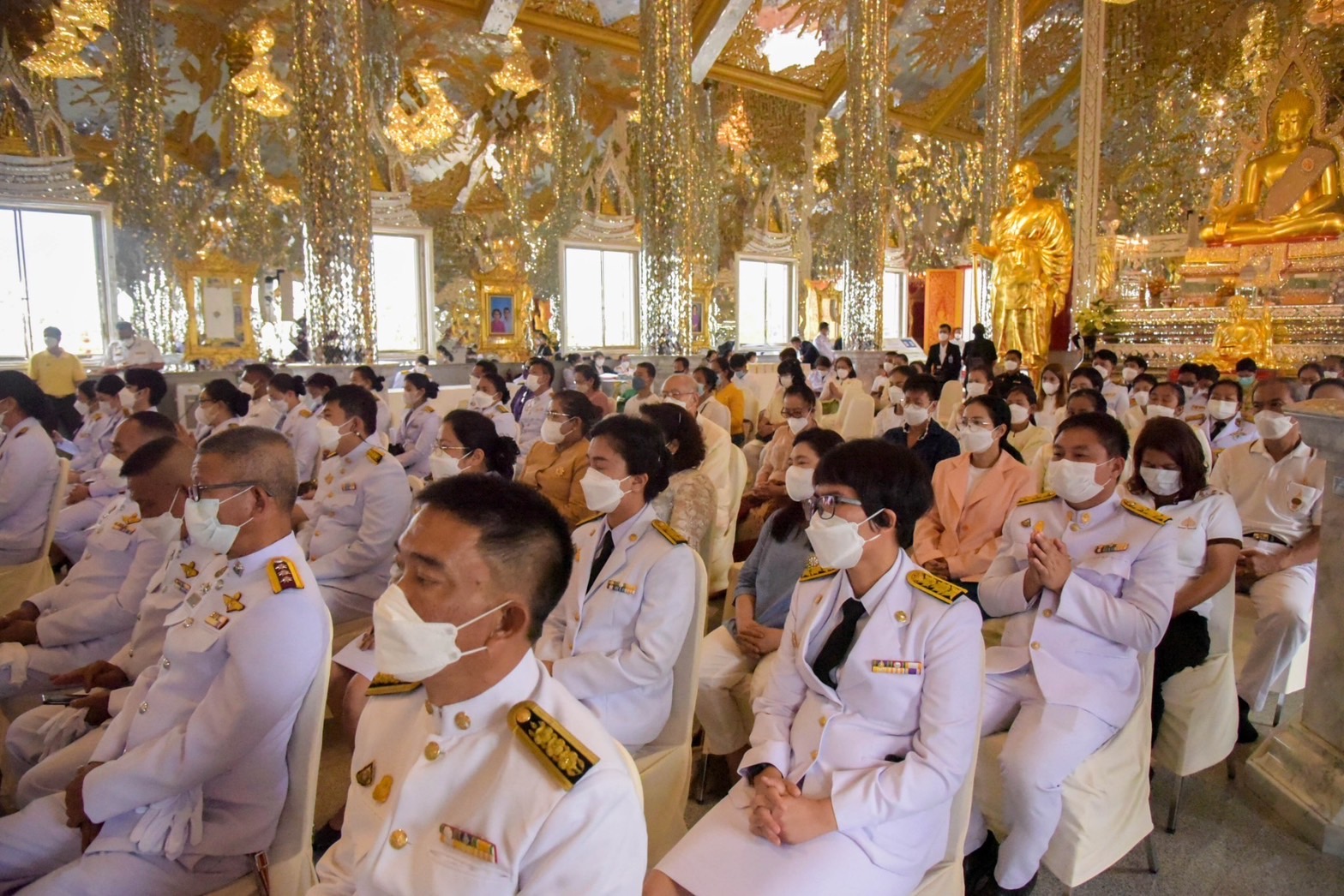 พช.ฉะเชิงเทราร่วมพิธีทอดผ้าป่าสนับสนุนโครงการทุนเล่าเรียนหลวงสำหรับพระสงฆ์ ระดับหนตะวันออก