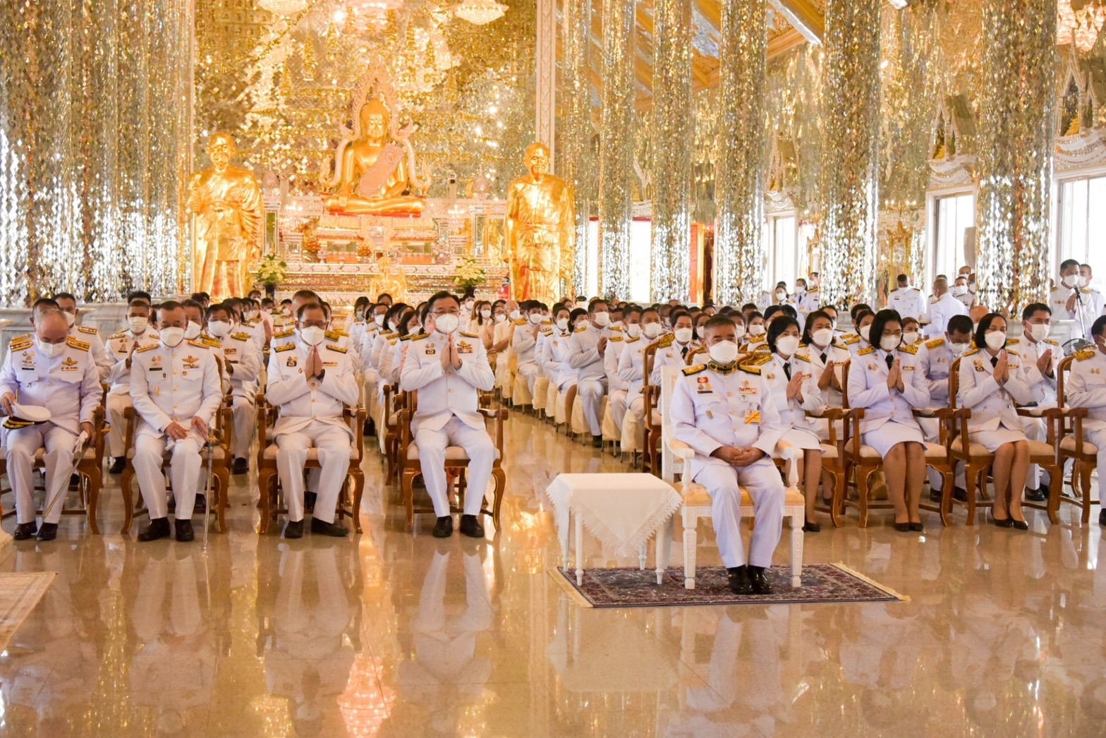 พช.ฉะเชิงเทราร่วมพิธีทอดผ้าป่าสนับสนุนโครงการทุนเล่าเรียนหลวงสำหรับพระสงฆ์ ระดับหนตะวันออก