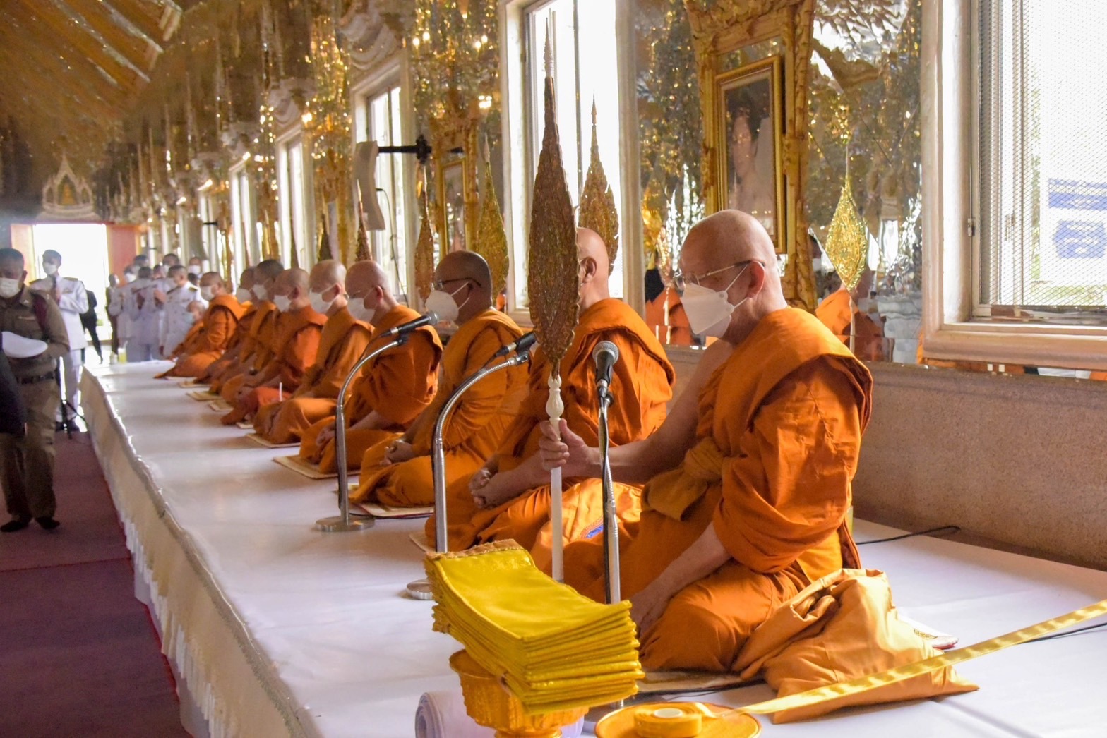 พช.ฉะเชิงเทราร่วมพิธีทอดผ้าป่าสนับสนุนโครงการทุนเล่าเรียนหลวงสำหรับพระสงฆ์ ระดับหนตะวันออก